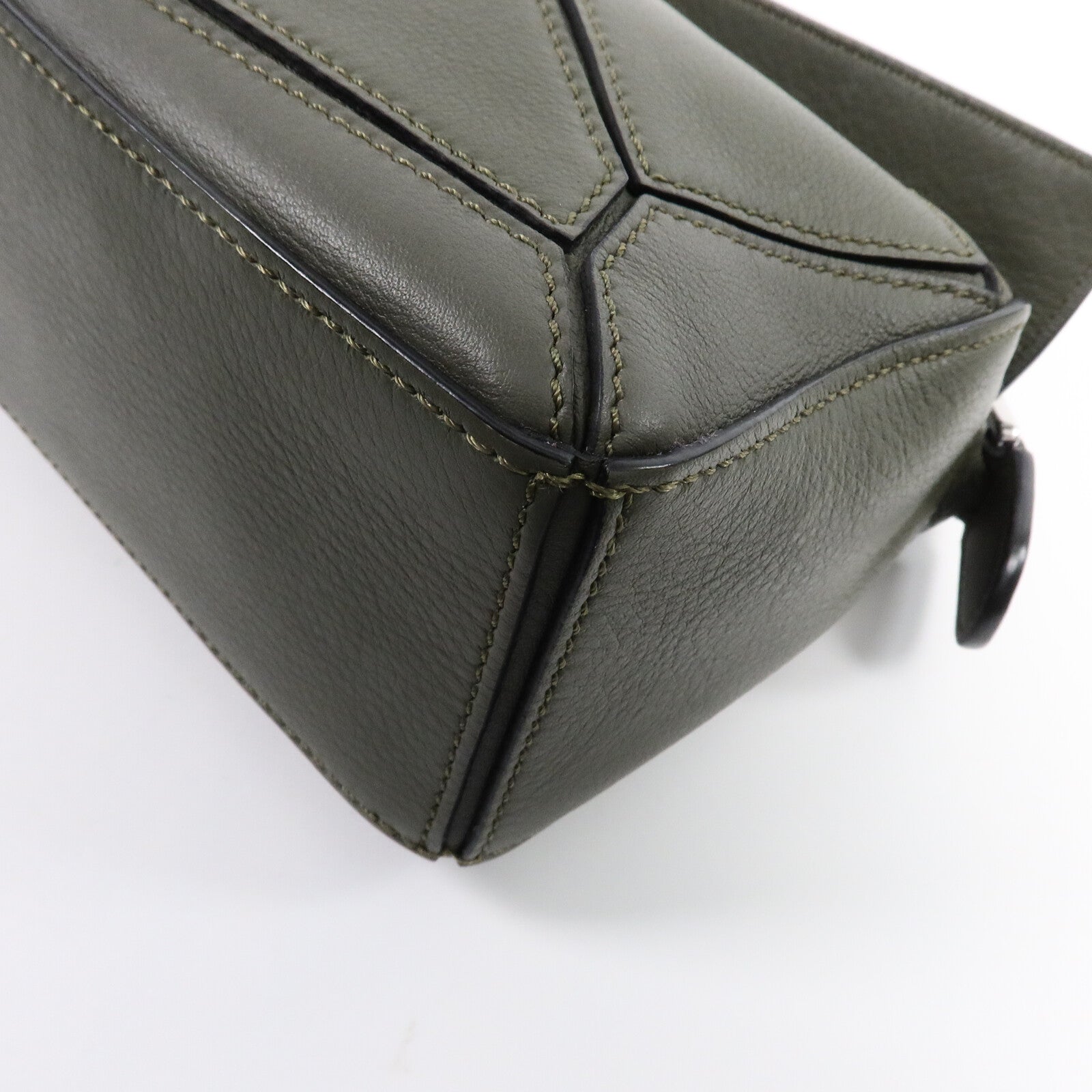 LOEWE 牛皮皮革Puzzle Edge Minie手挽肩背兩用袋