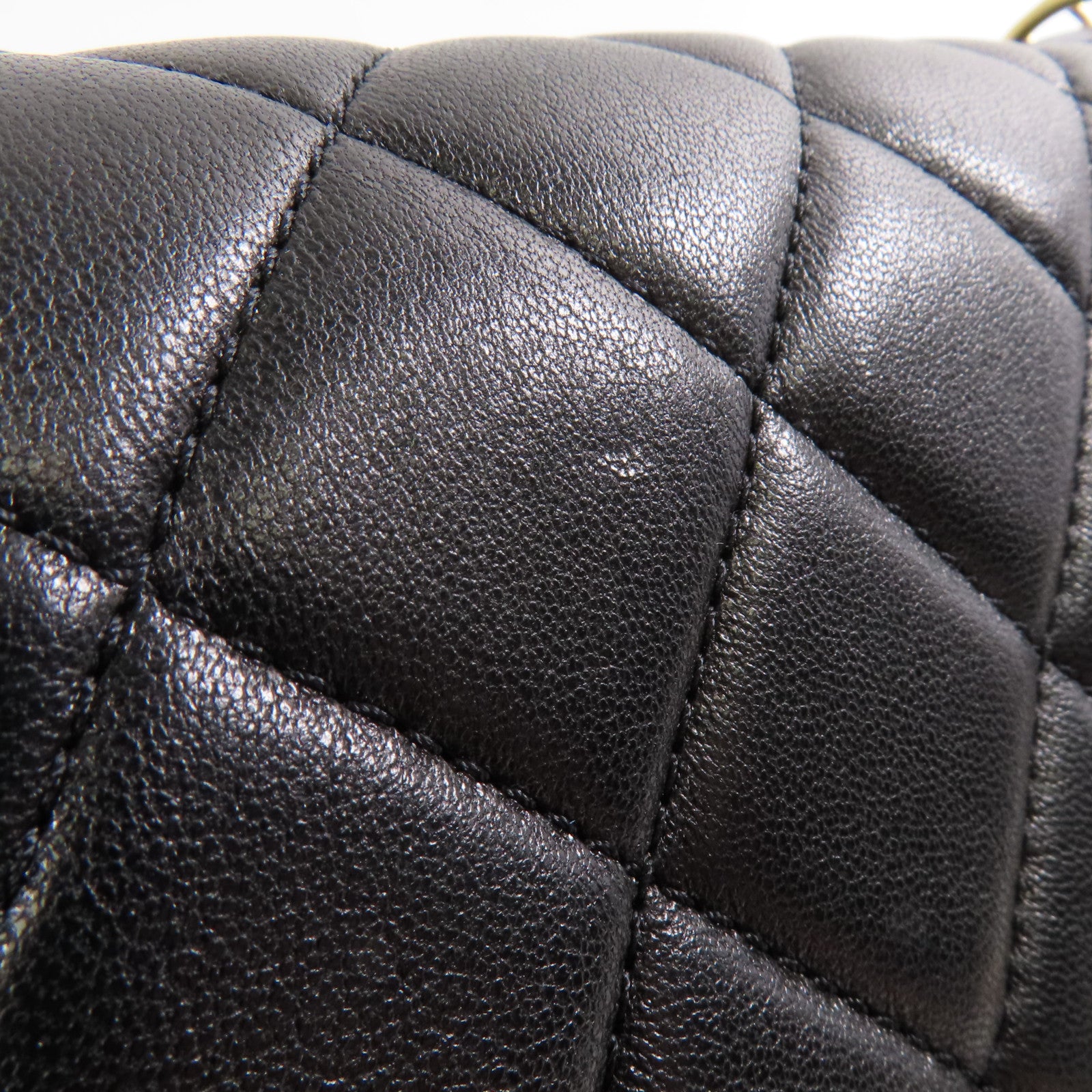 CHANEL CC GHW Chain Shoulder Bag Calfskin Leather AS4340 Black