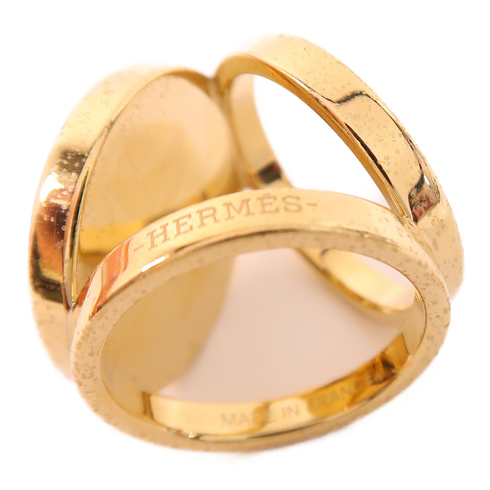 HERMES 【激減優惠】金屬Scarf Ring絲巾扣