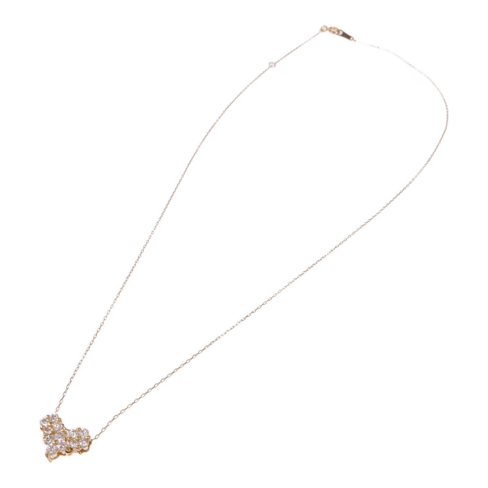 JEWELRY 18K黄金Diamond Necklace鑽石項鍊