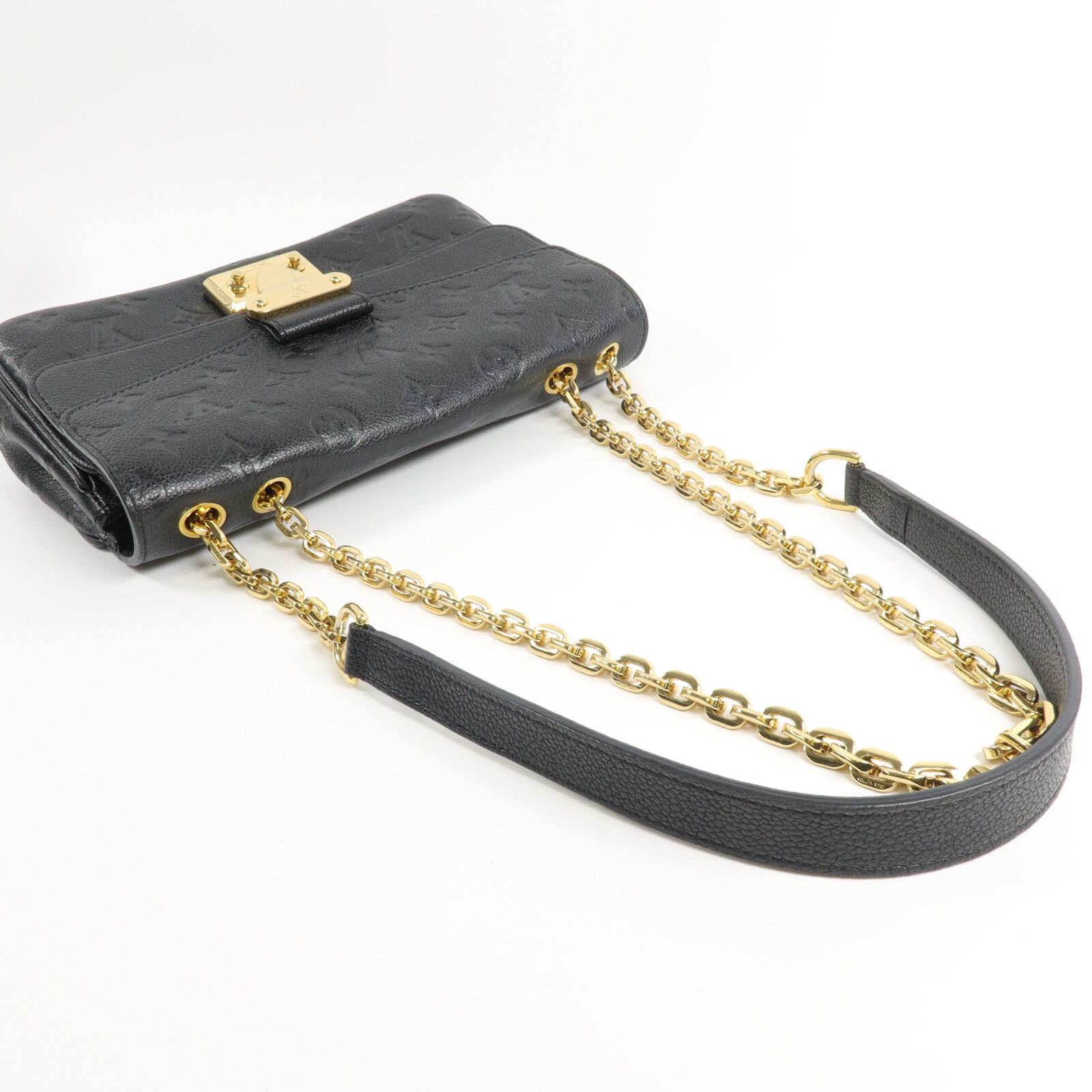 LOUIS VUITTON Monogram Empreinte Marceau鏈帶肩背袋