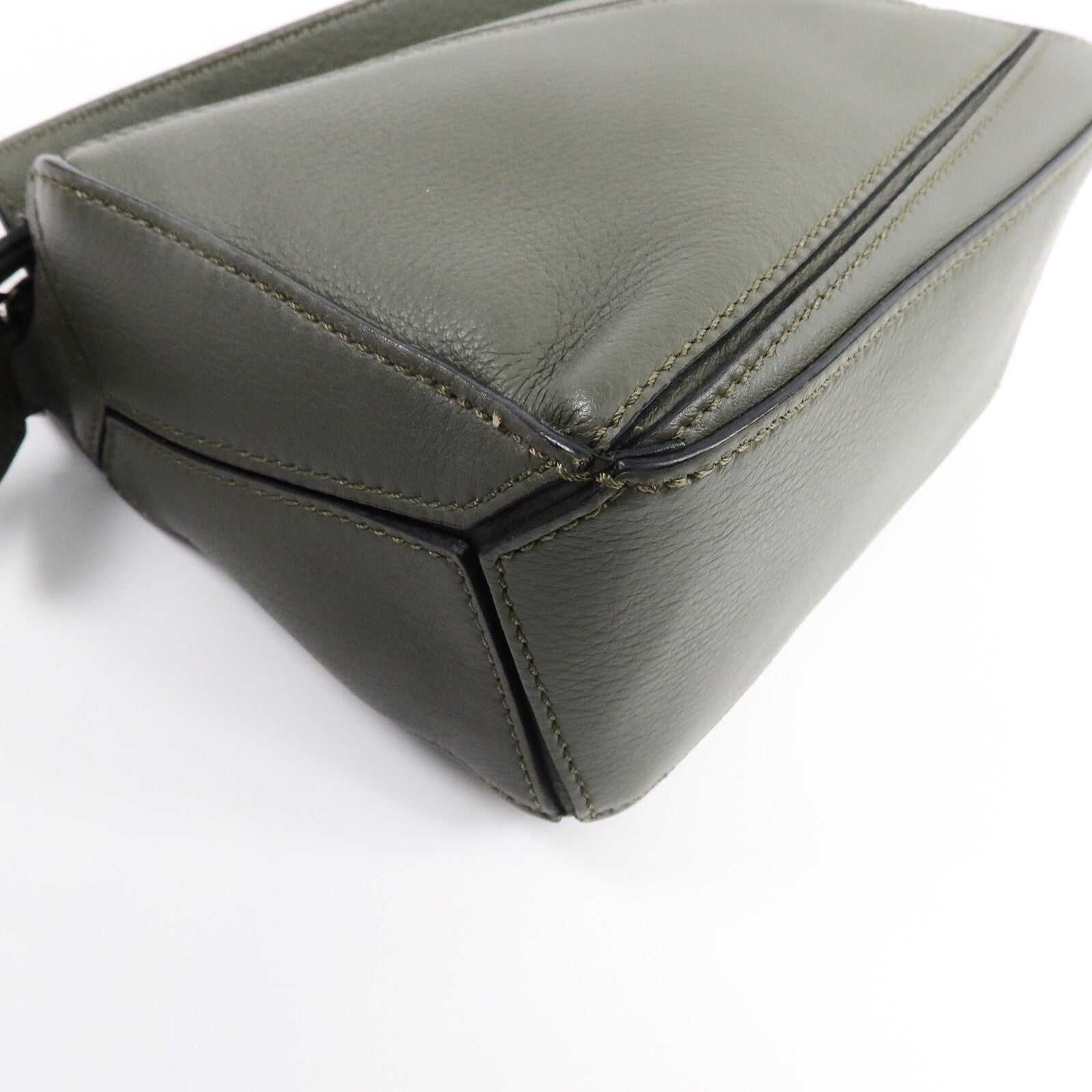 LOEWE 牛皮皮革Puzzle Edge Minie手挽肩背兩用袋