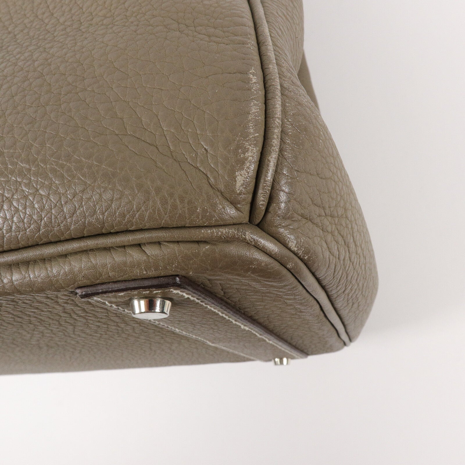 HERMES Togo皮革Birkin 40手挽袋Etoupe