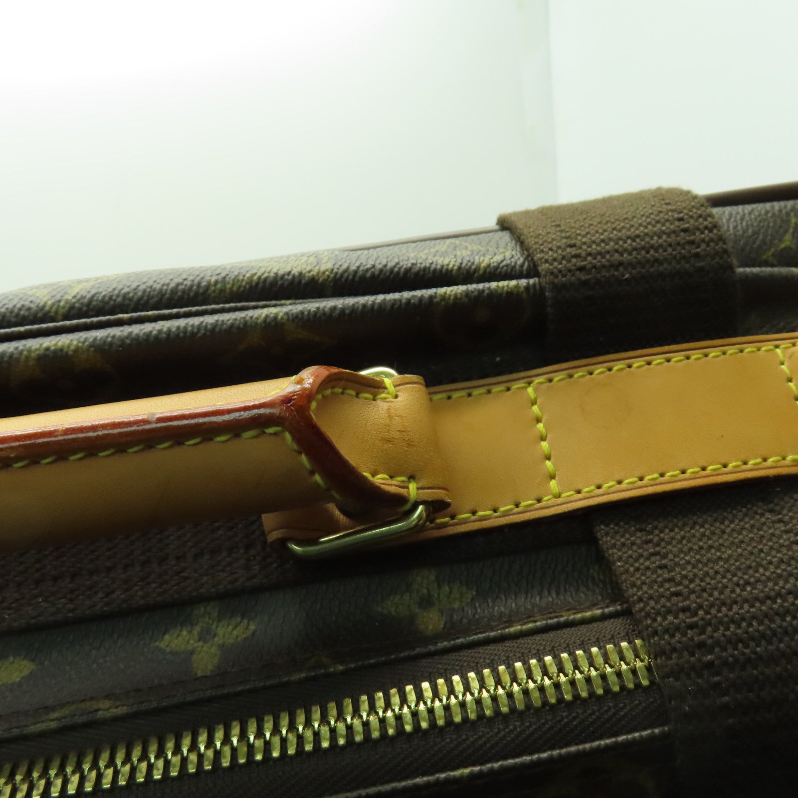 LOUIS VUITTON 【激減優惠】Monogram Satellite 53金扣行李箱啡色