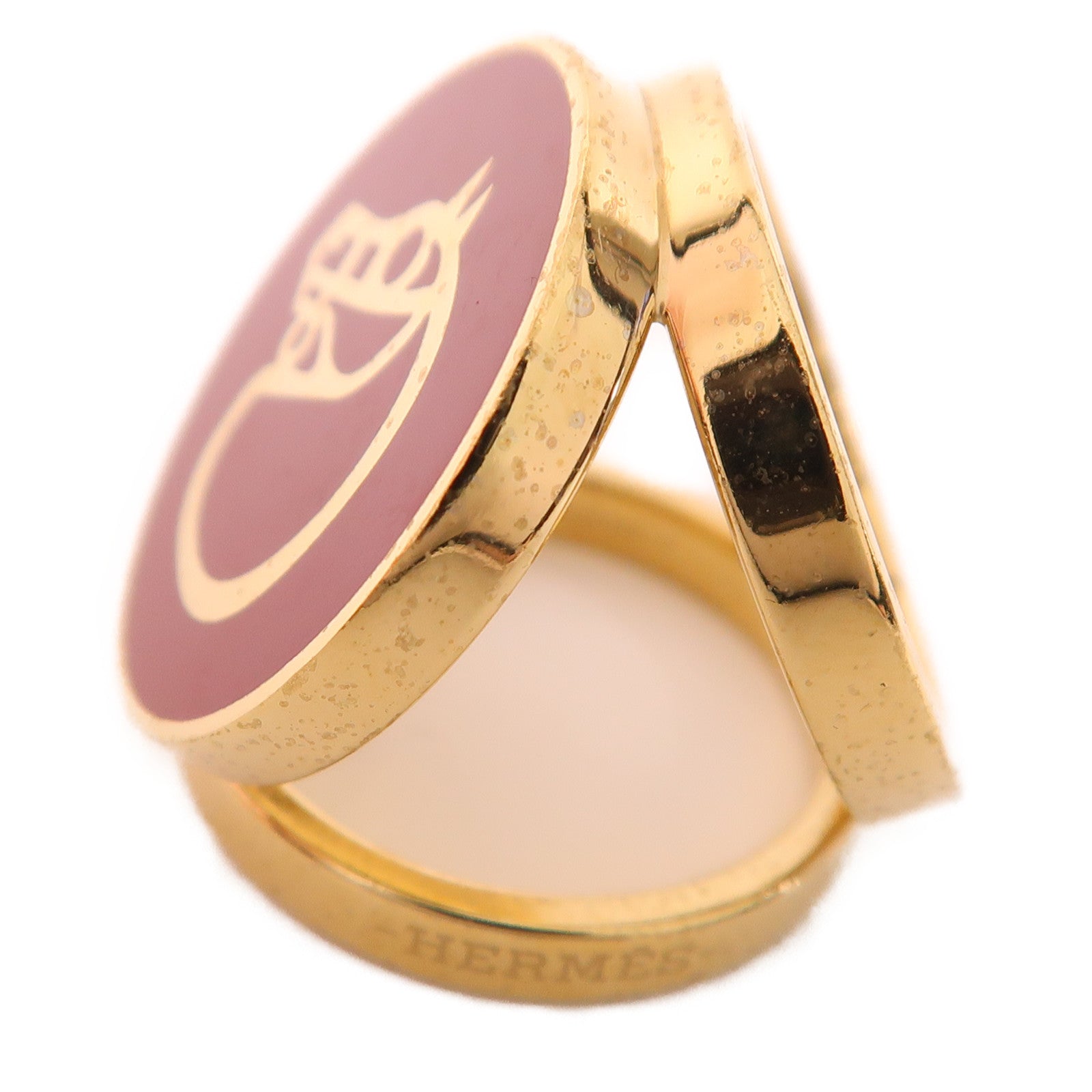 HERMES 金屬Scarf Ring絲巾扣