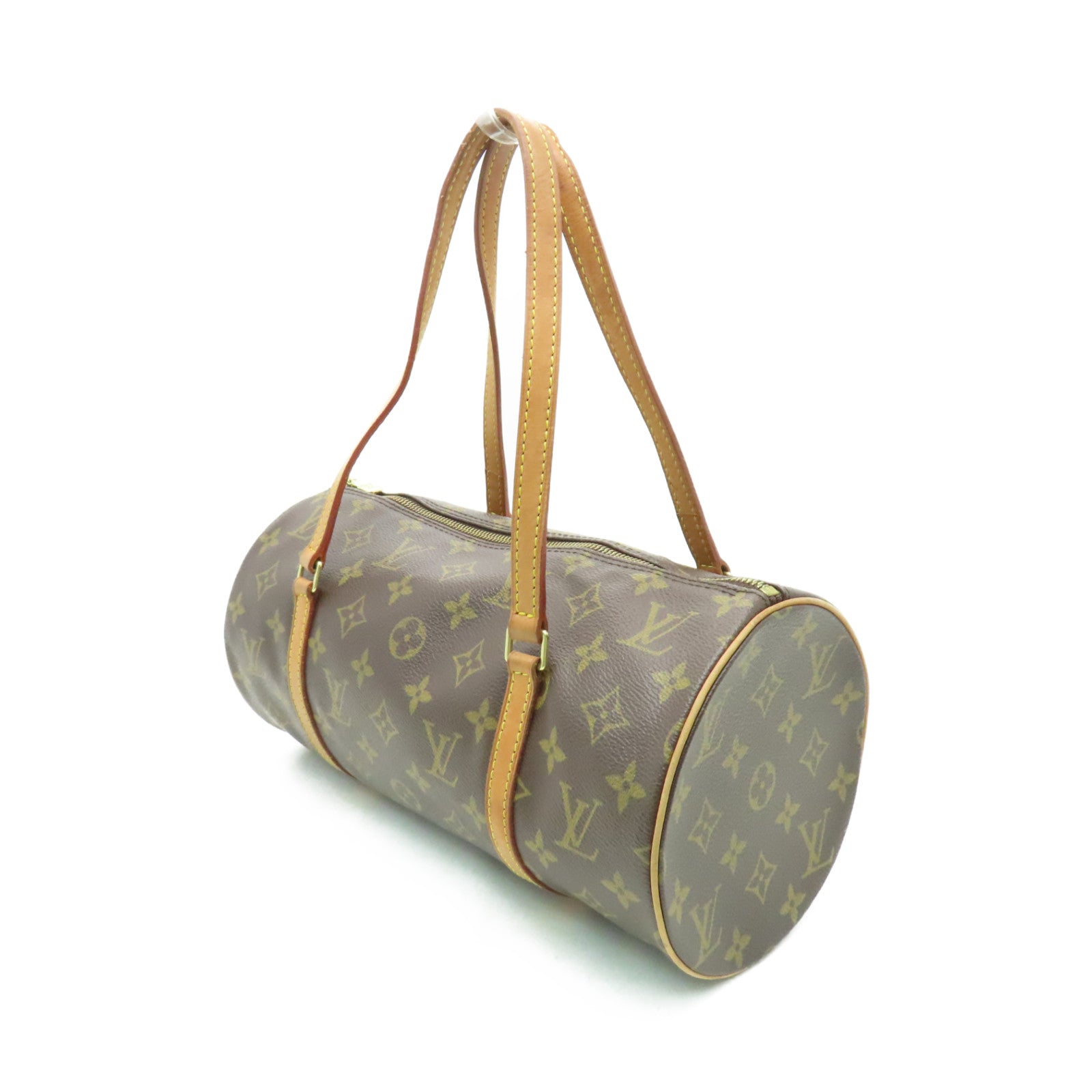 LOUIS VUITTON 【激減優惠】Monogram Papillon GM金扣肩背袋啡色