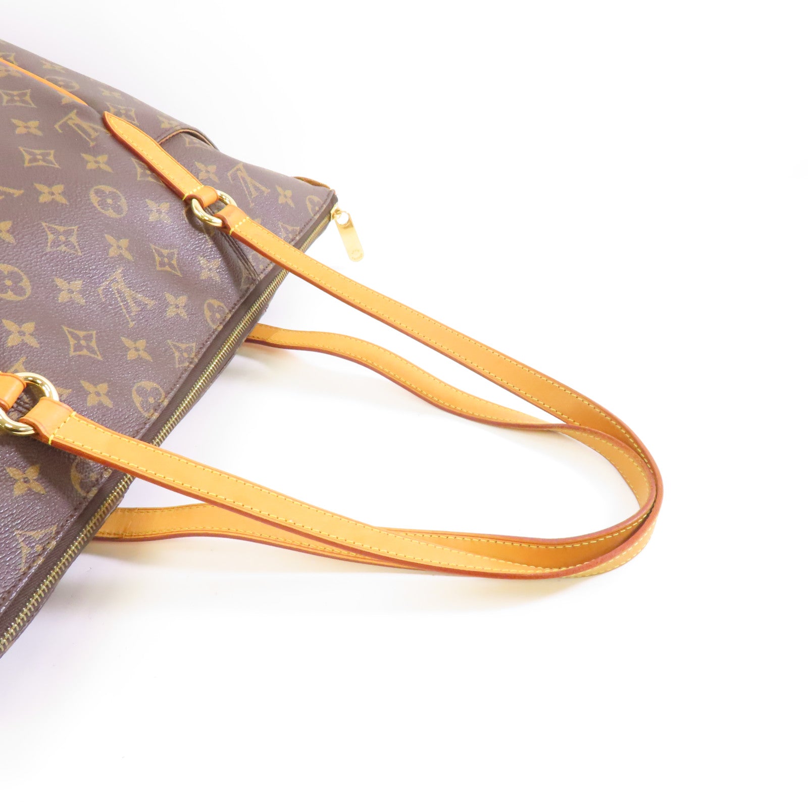 LOUIS VUITTON Monogram Totally PM金扣肩背袋啡色