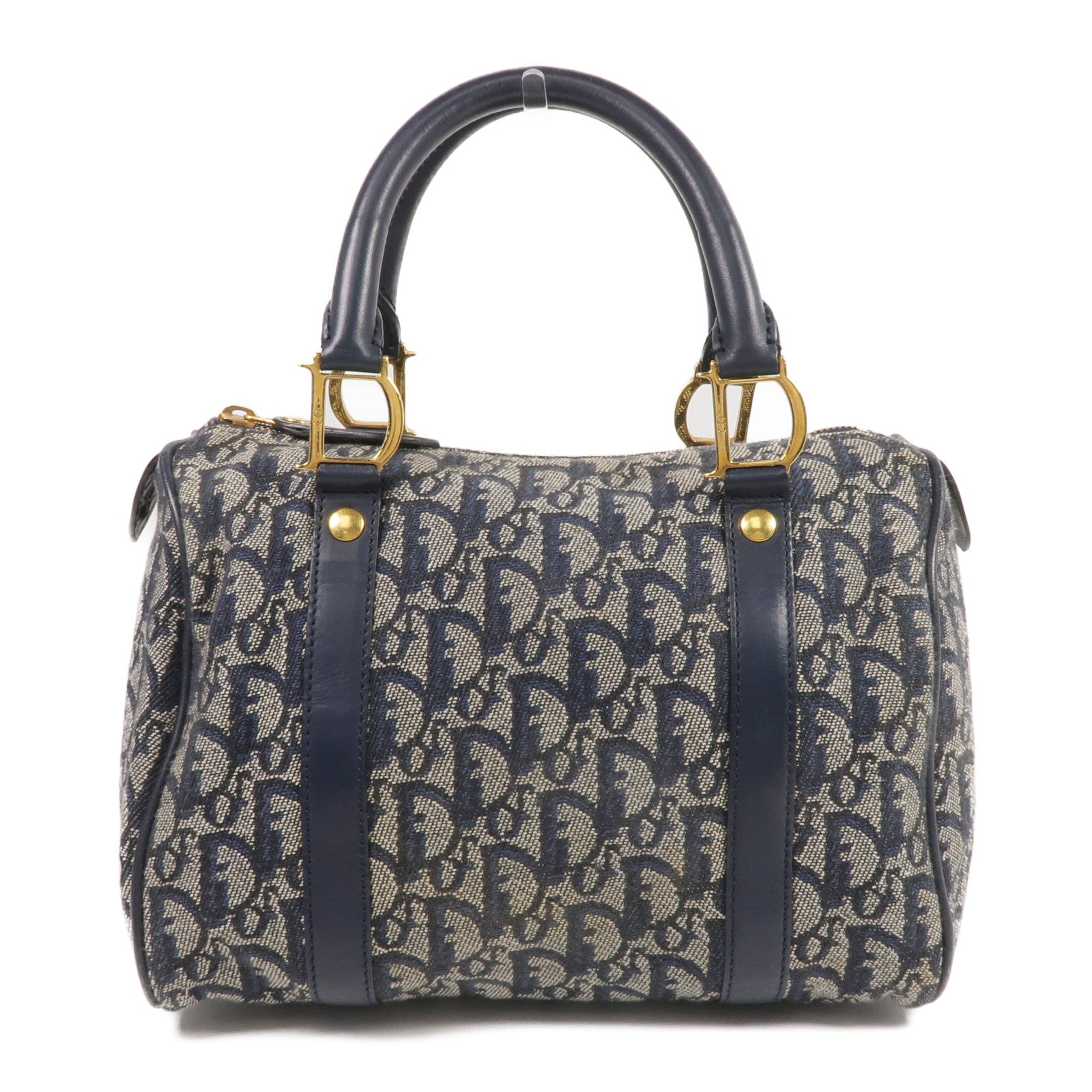 Dior 帆布Handbag金扣手挽袋