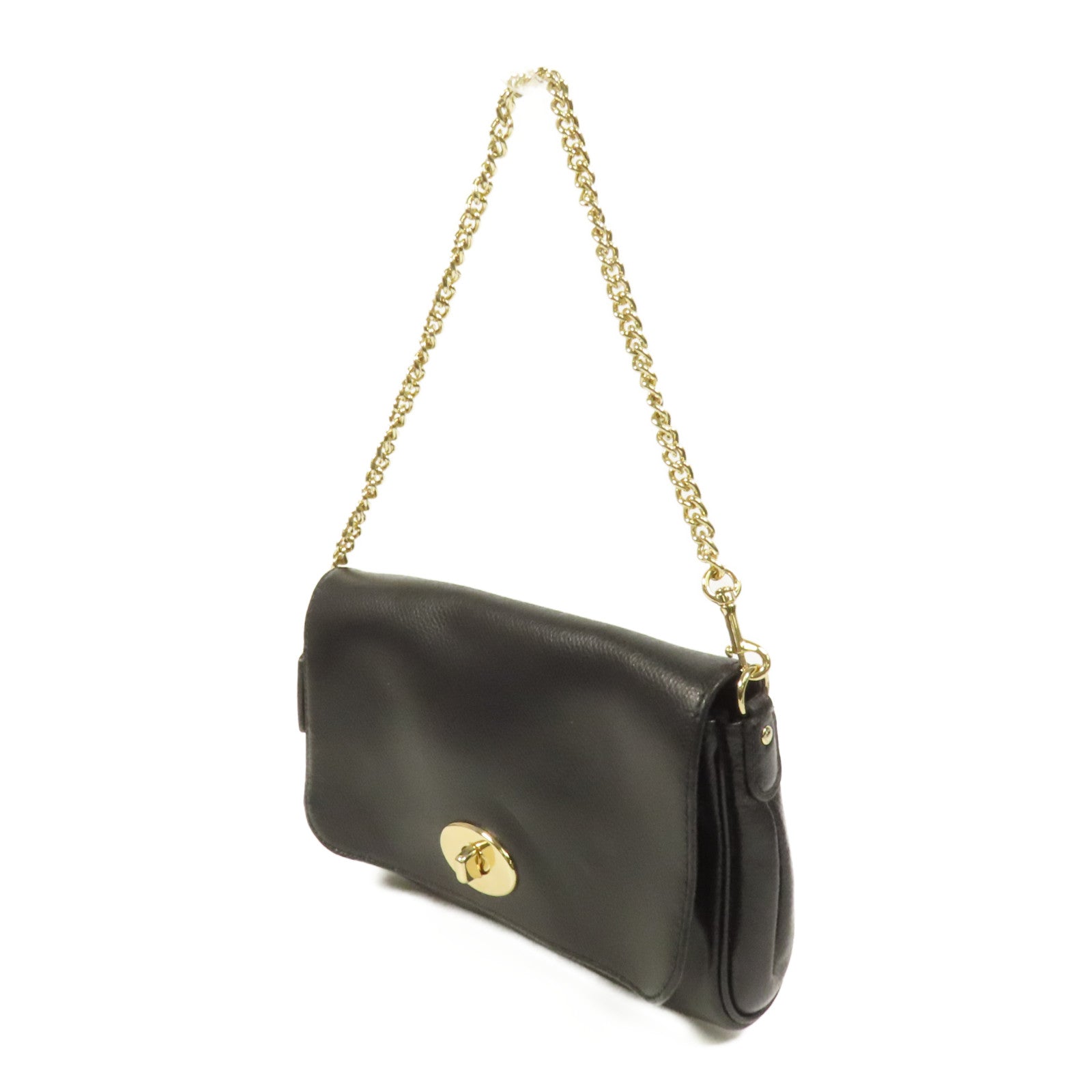 COACH 牛皮皮革Mini Ruby金扣手挽肩背兩用袋