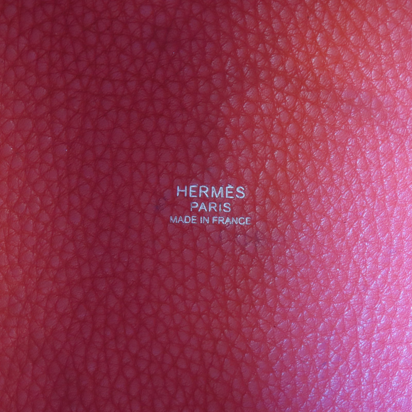 HERMES Clemence皮革Picotin PM銀扣手挽袋粉紅色