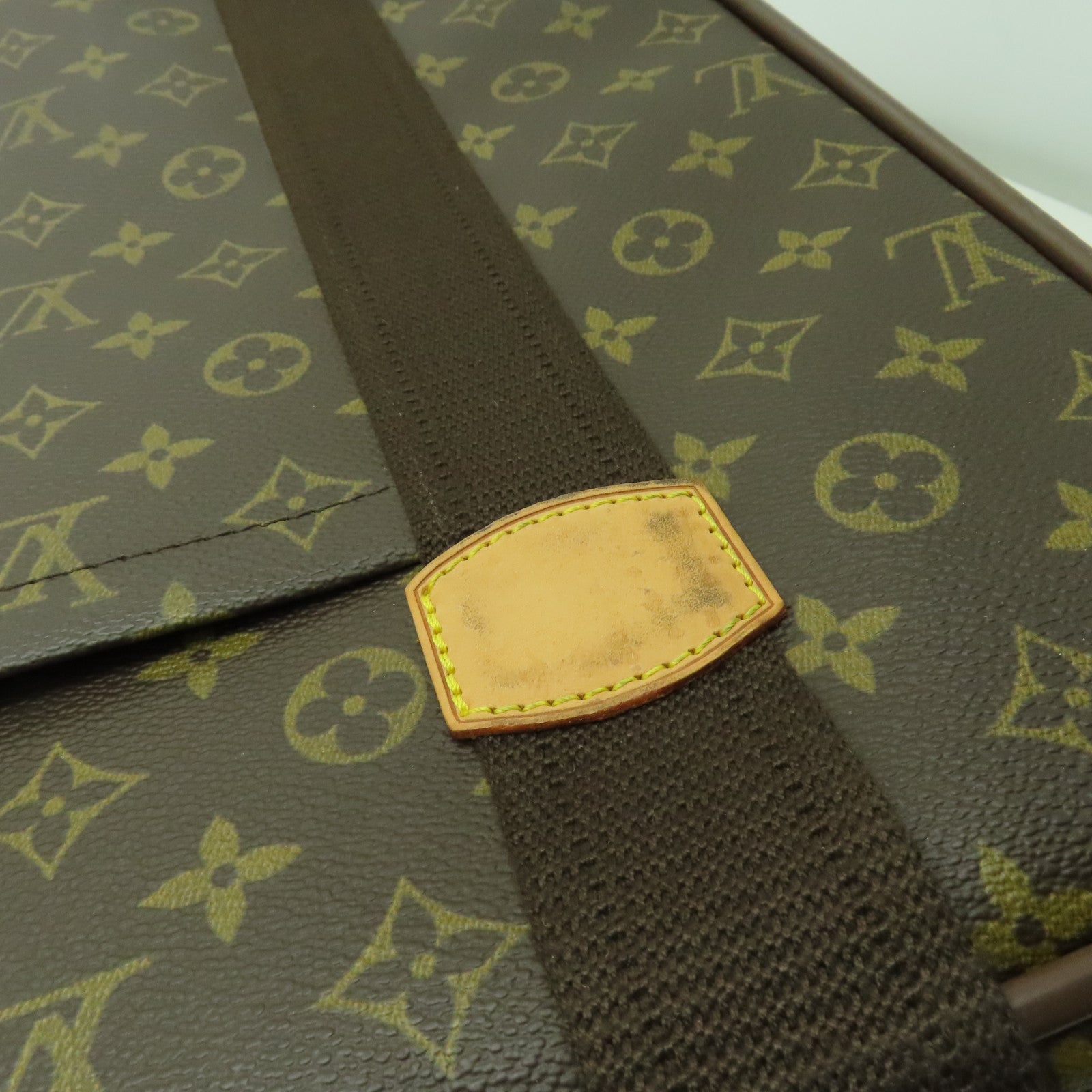 LOUIS VUITTON 【激減優惠】Monogram Satellite 53金扣行李箱啡色