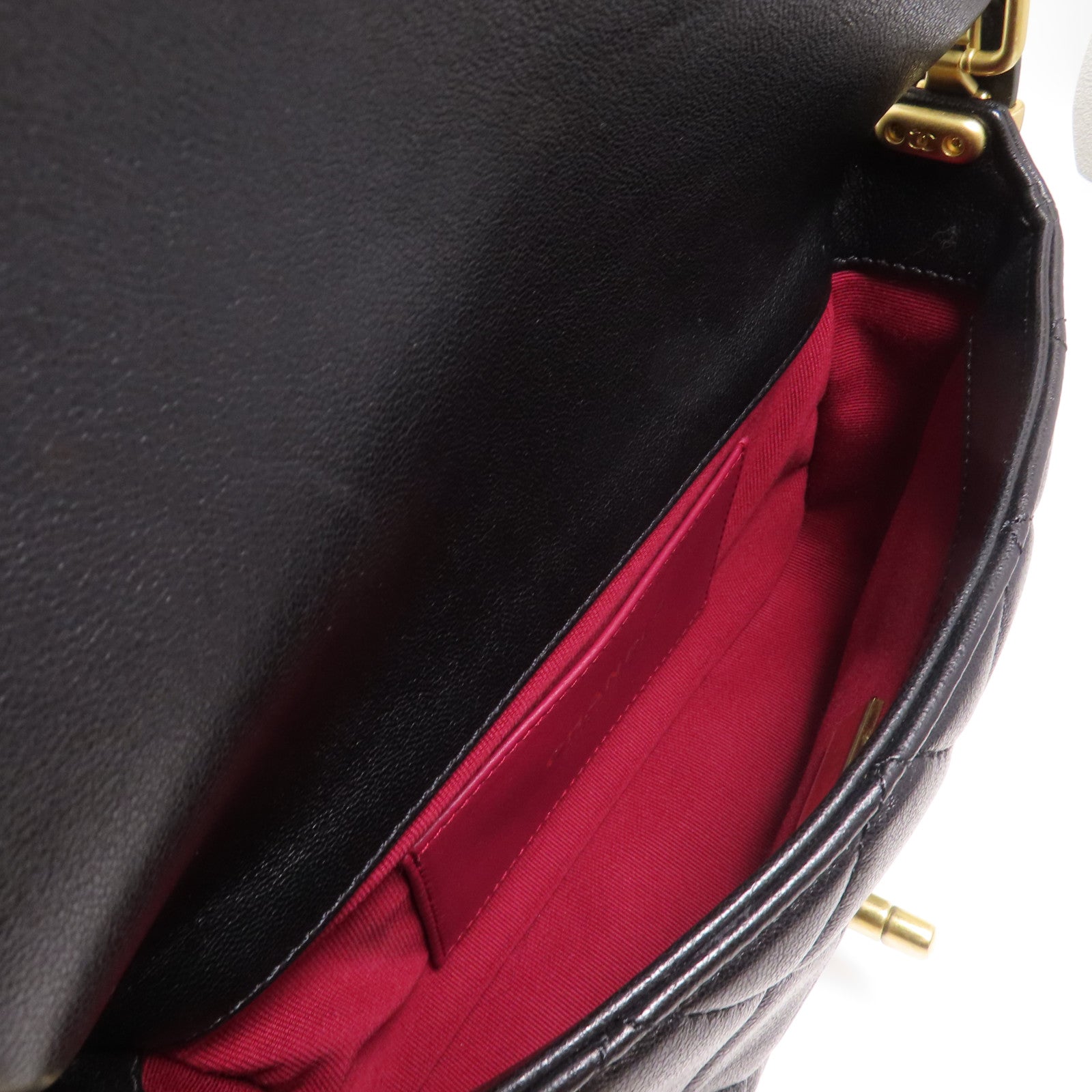 CHANEL CC GHW Chain Shoulder Bag Calfskin Leather AS4340 Black