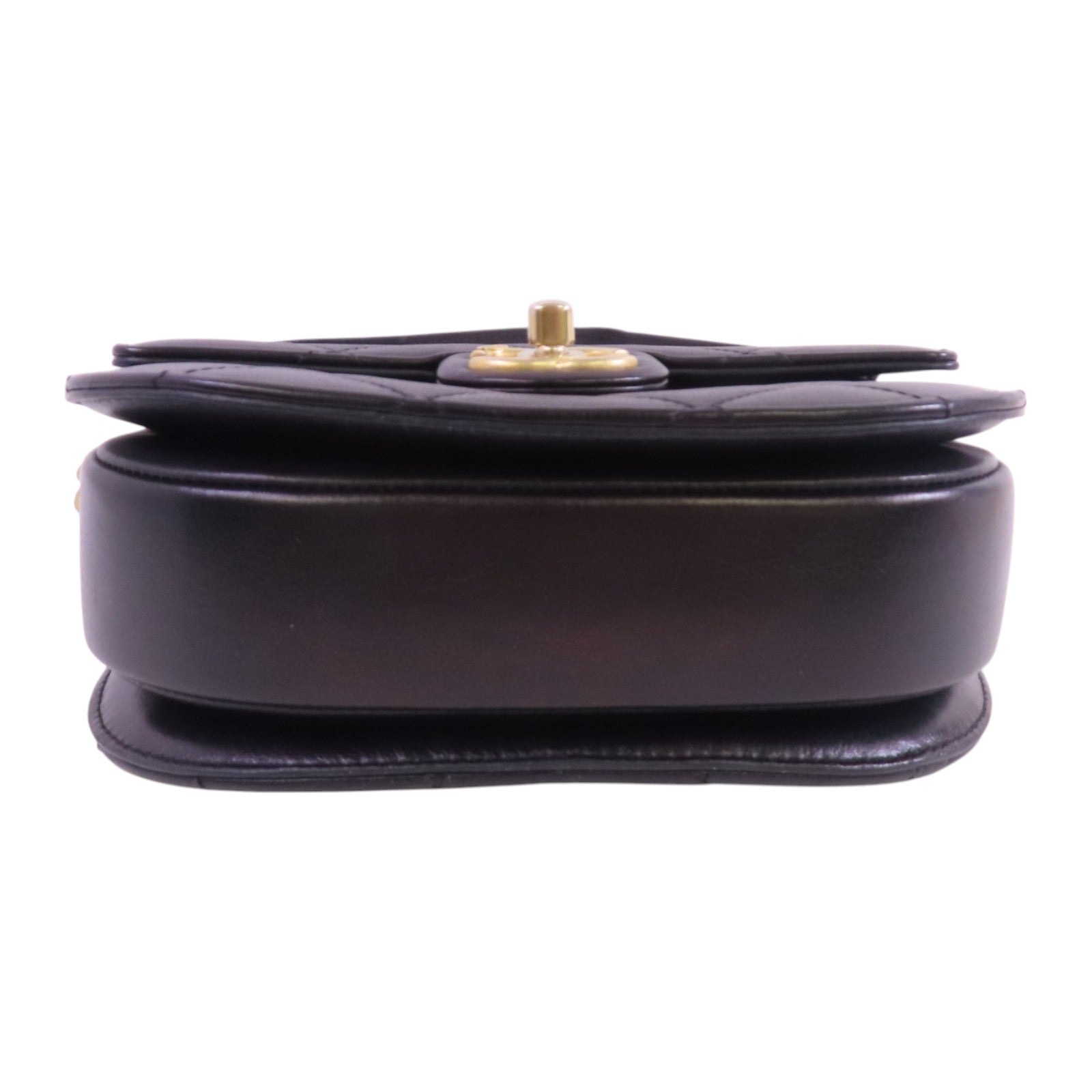 CHANEL 牛皮皮革Chain Shoulder Bag金扣鏈帶肩背袋