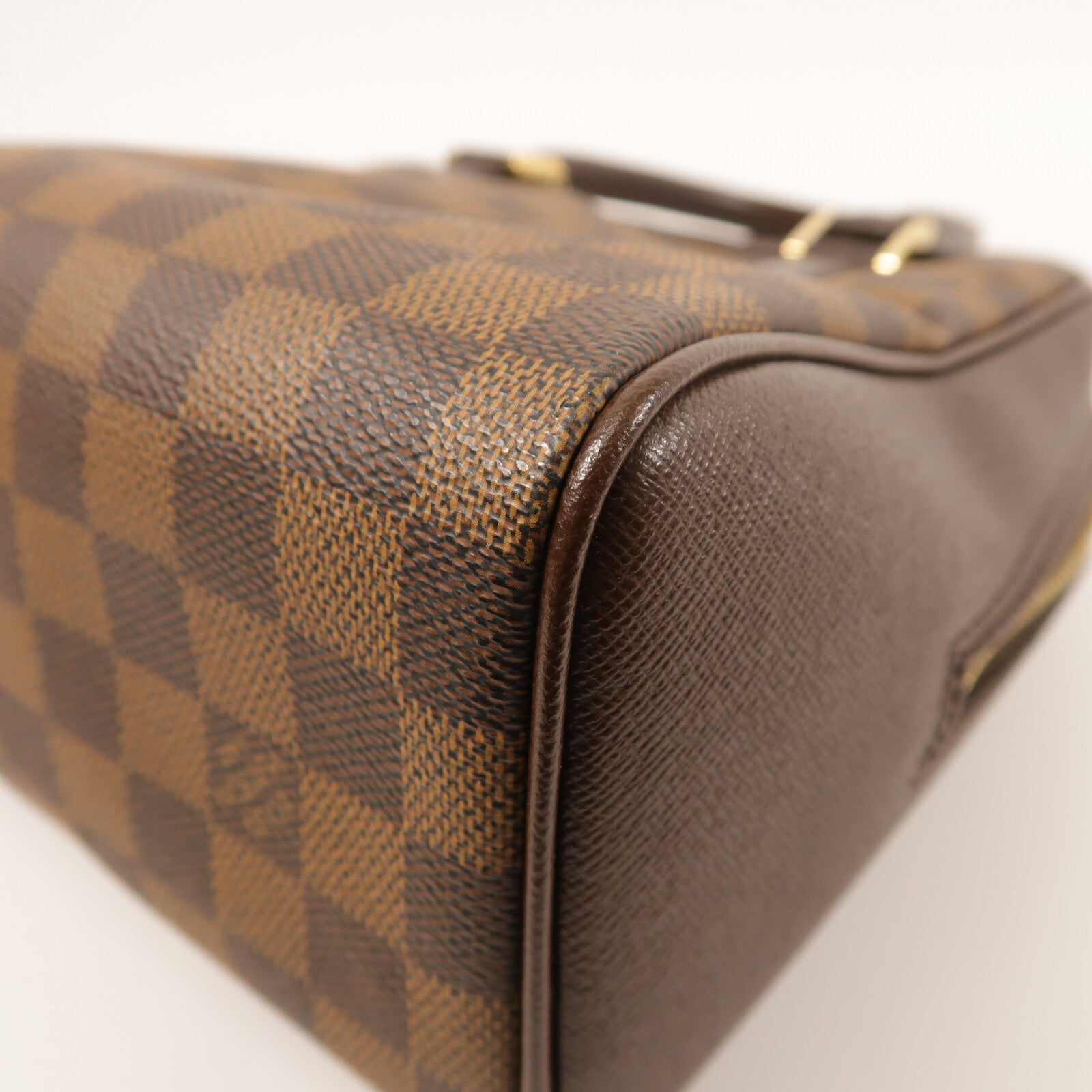 LOUIS VUITTON Damier Brera金扣手挽袋