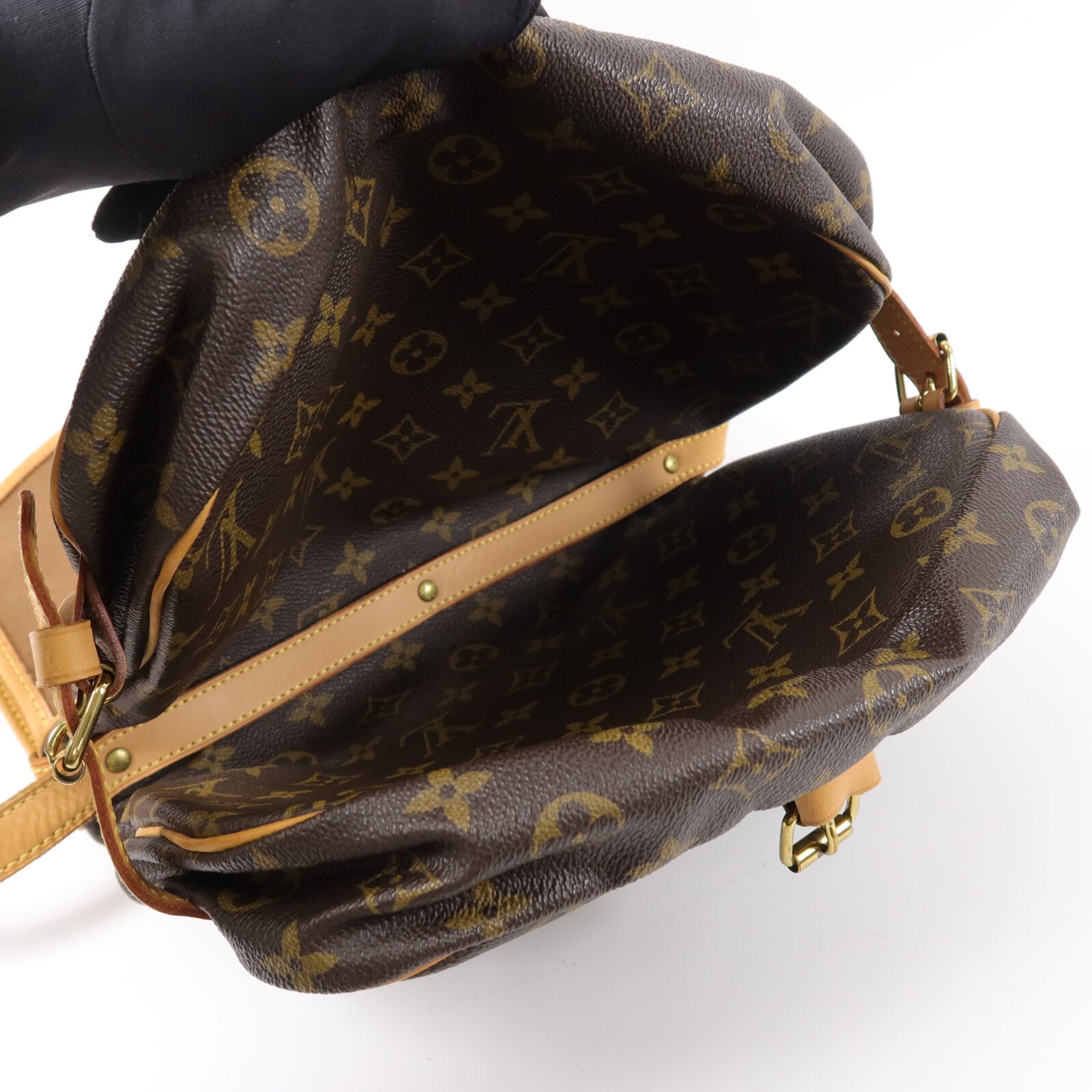LOUIS VUITTON Monogram Saumur 30肩背袋