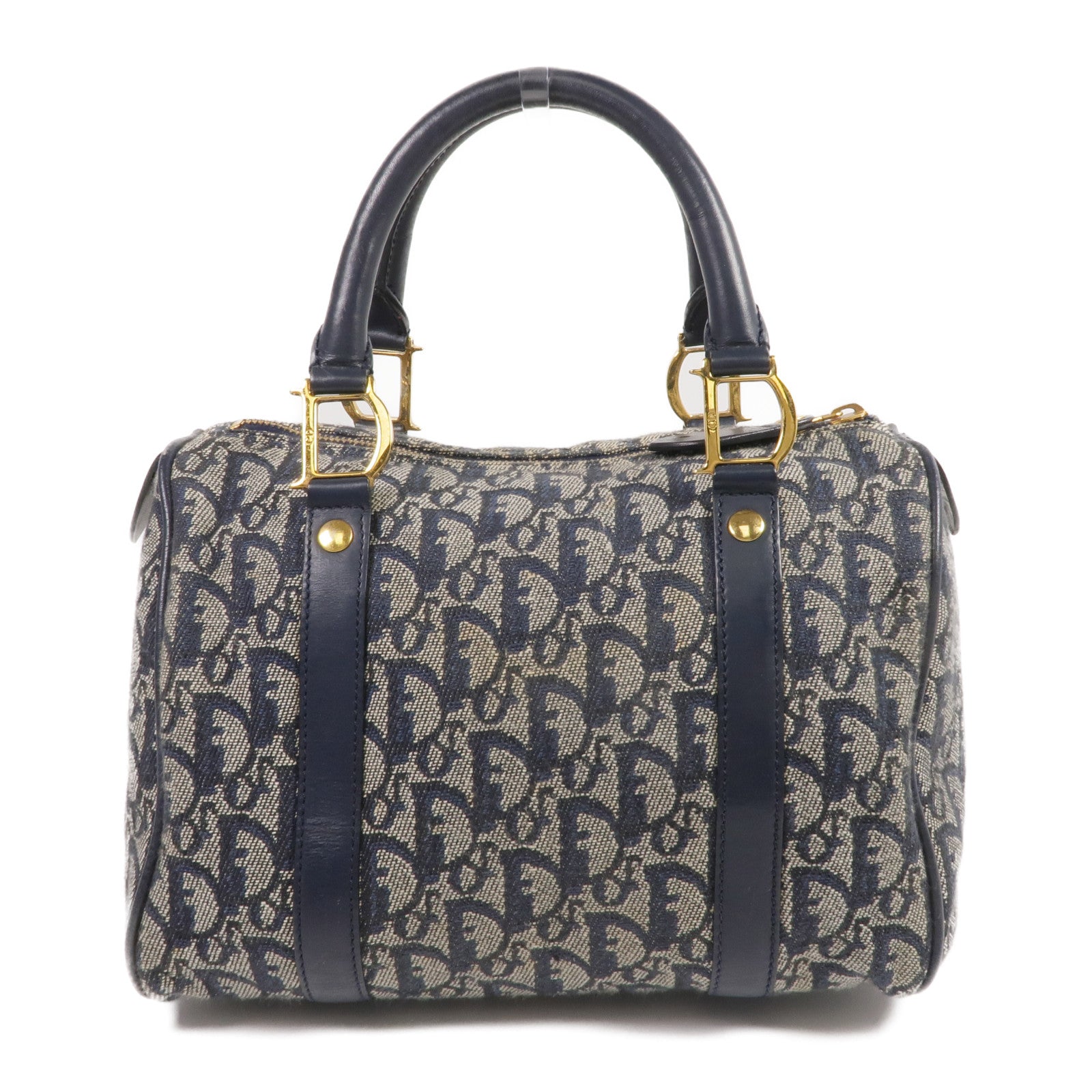 Dior 帆布Handbag金扣手挽袋