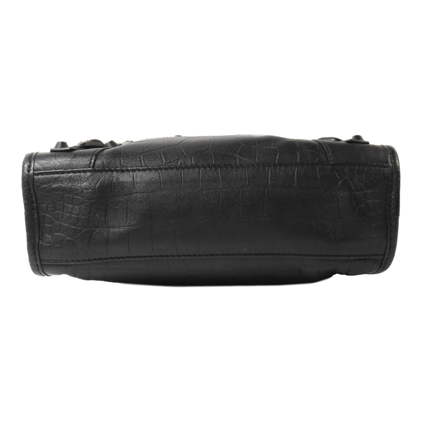 BALENCIAGA 牛皮皮革Mini City手挽肩背兩用袋