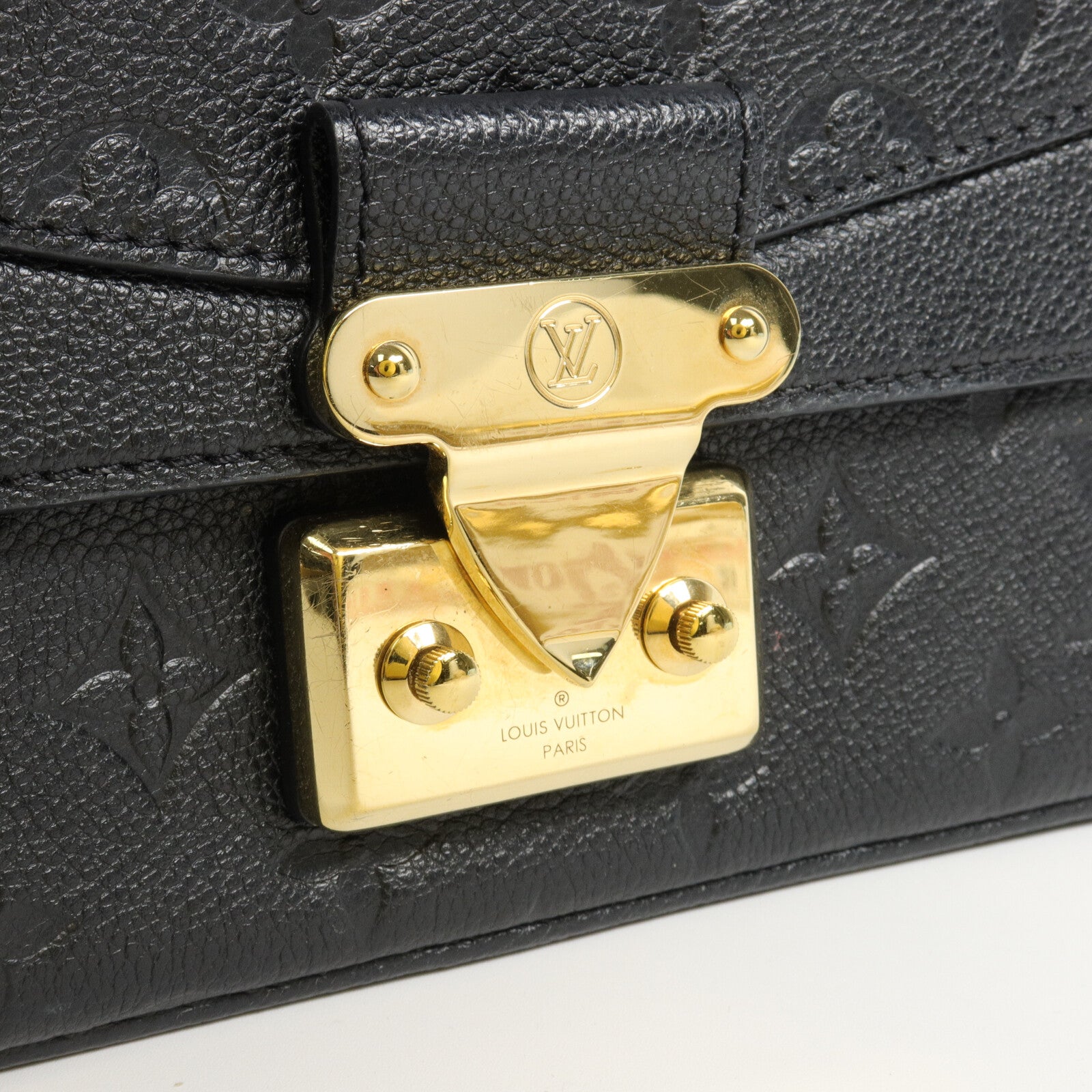 LOUIS VUITTON Monogram Empreinte Marceau鏈帶肩背袋