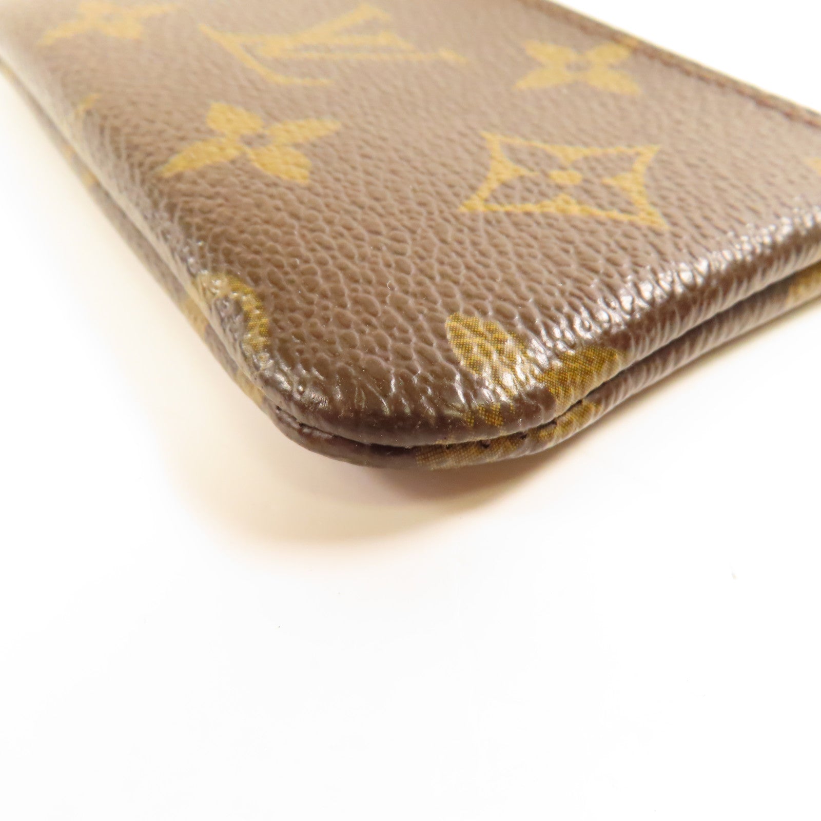 LOUIS VUITTON Monogram Key Pouch金扣鎖匙包