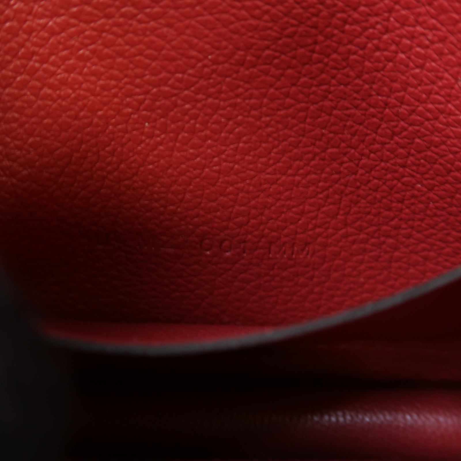 HERMES 【激減優惠】Evercolor皮革Constance Slim銀扣錢包Rouge Grenat/紅色