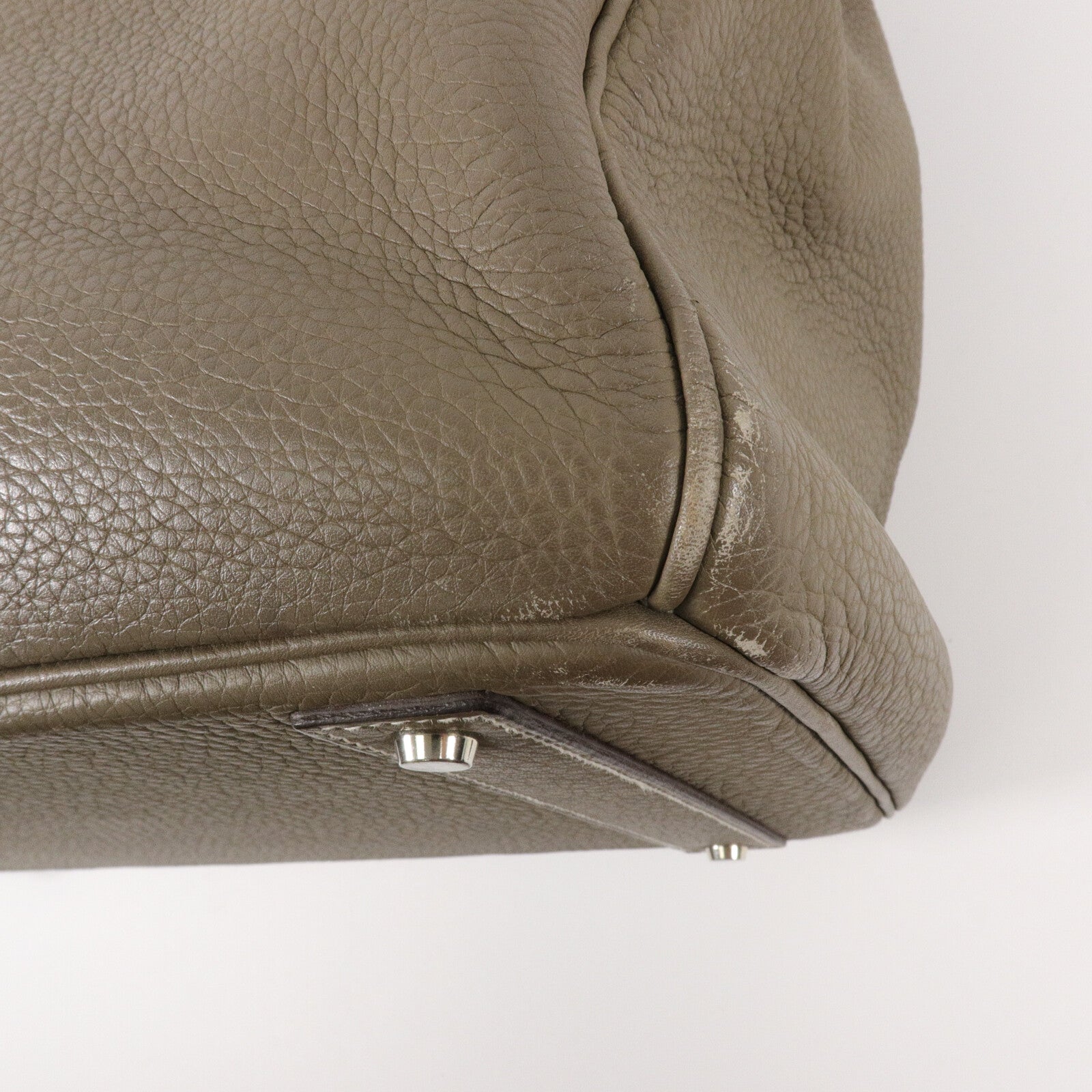 HERMES Togo皮革Birkin 40手挽袋Etoupe