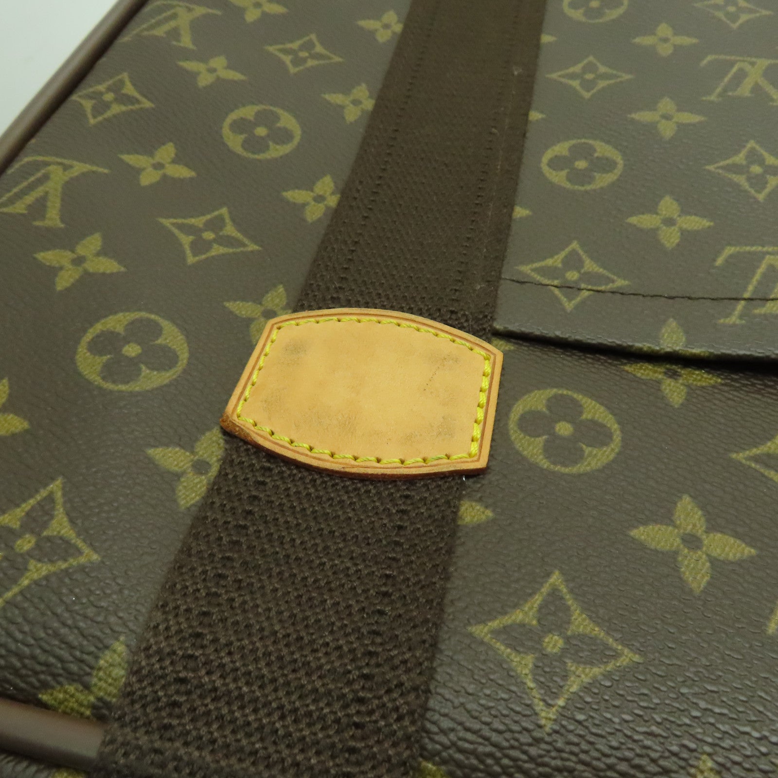 LOUIS VUITTON 【激減優惠】Monogram Satellite 53金扣行李箱啡色