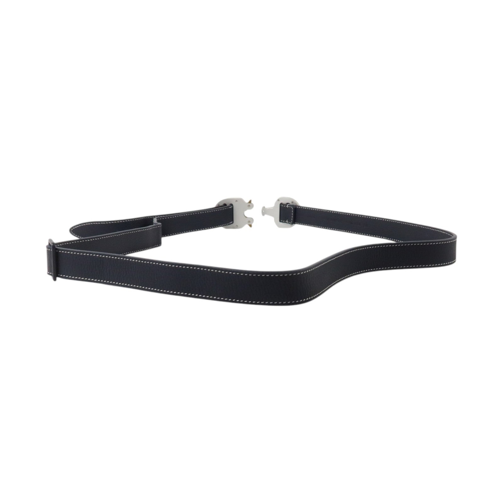 Dior 牛皮皮革Shoulder Strap銀扣肩帶