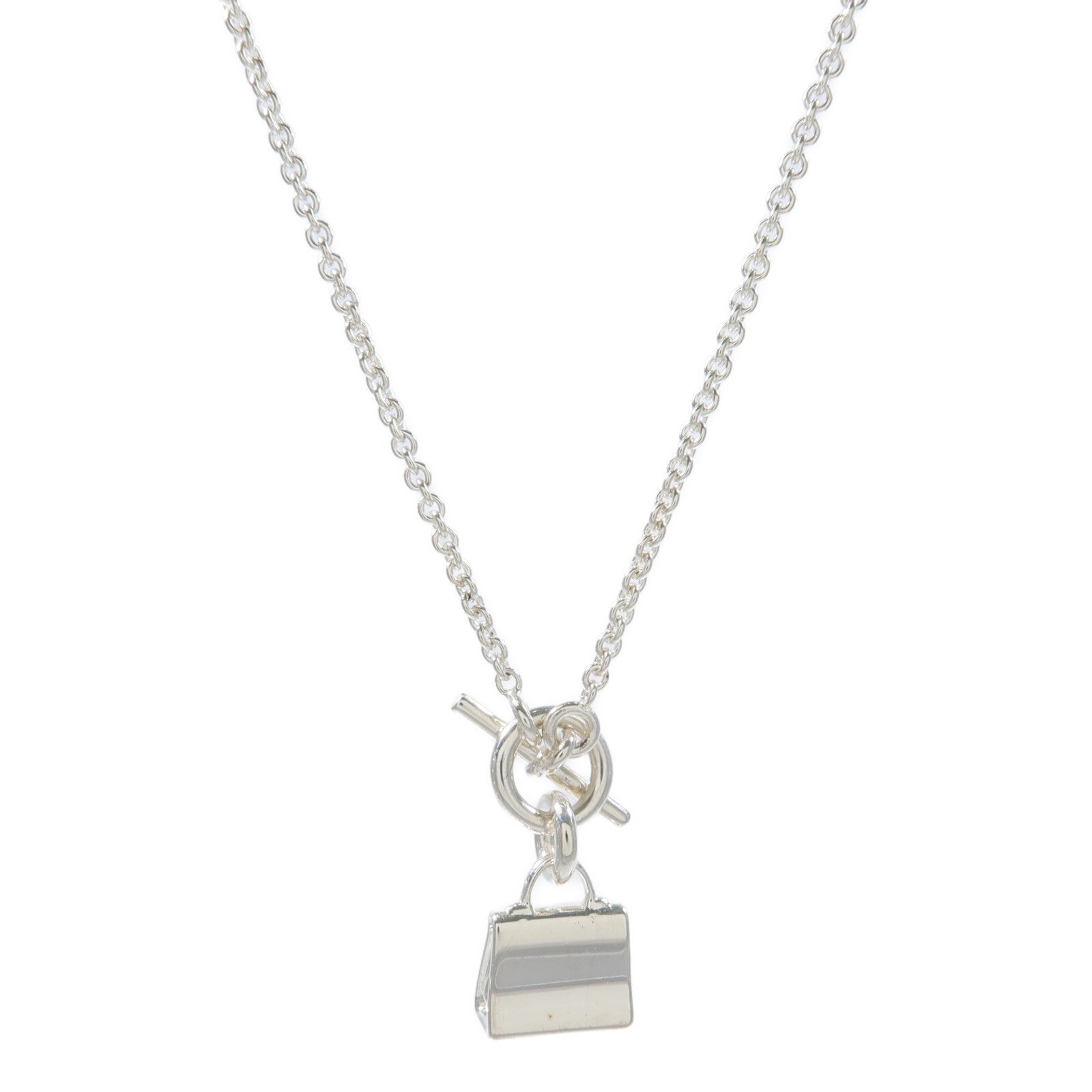 HERMES 925純銀Amuletter Kelly Pendant項鍊