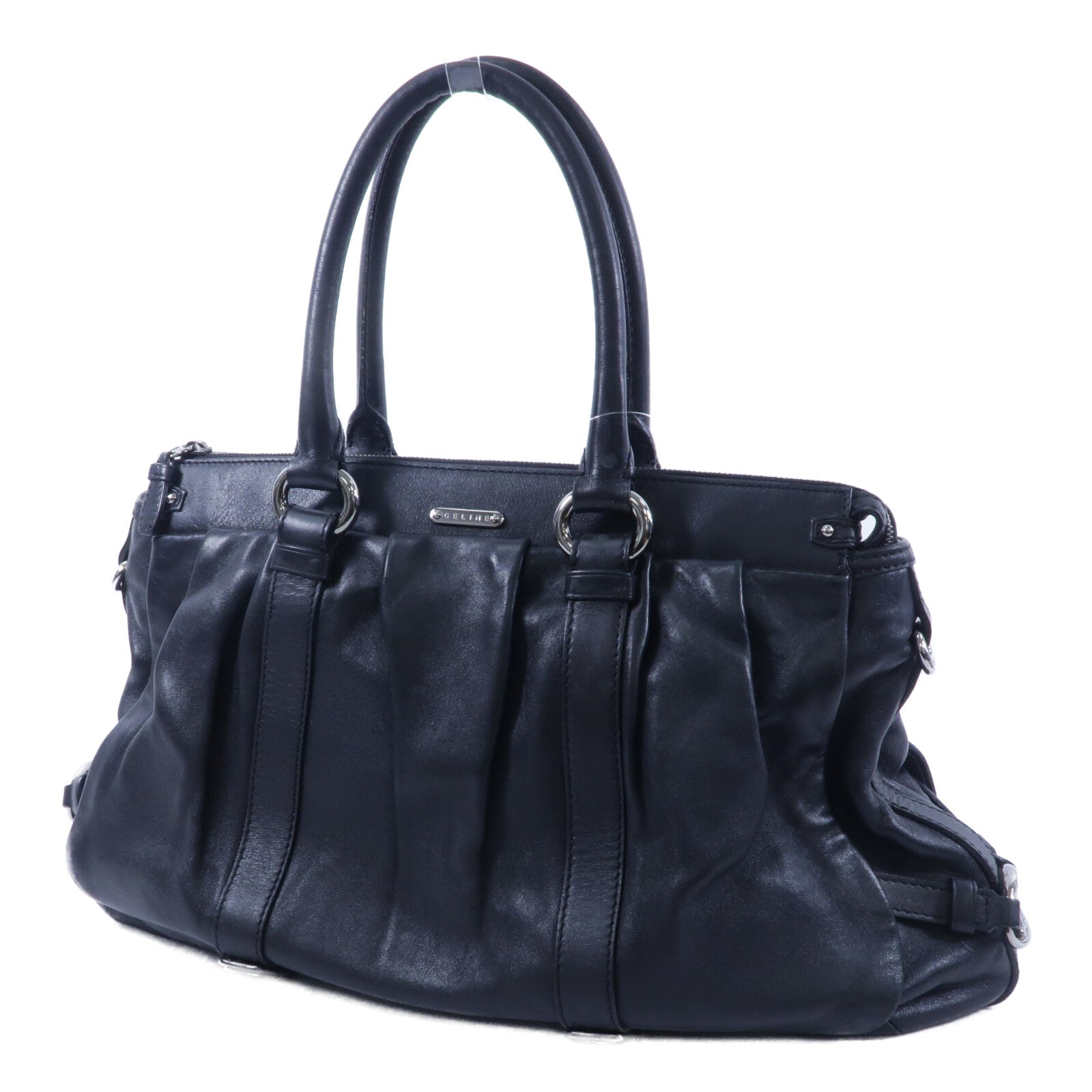 CELINE 牛皮皮革Shoulder Bag手挽肩背兩用袋