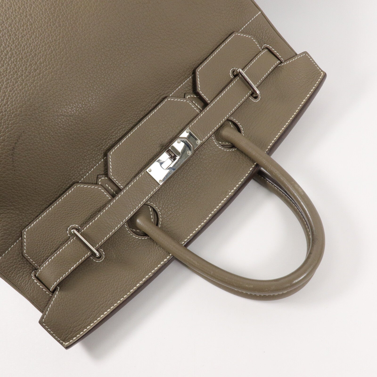 HERMES Togo皮革Birkin 40手挽袋Etoupe