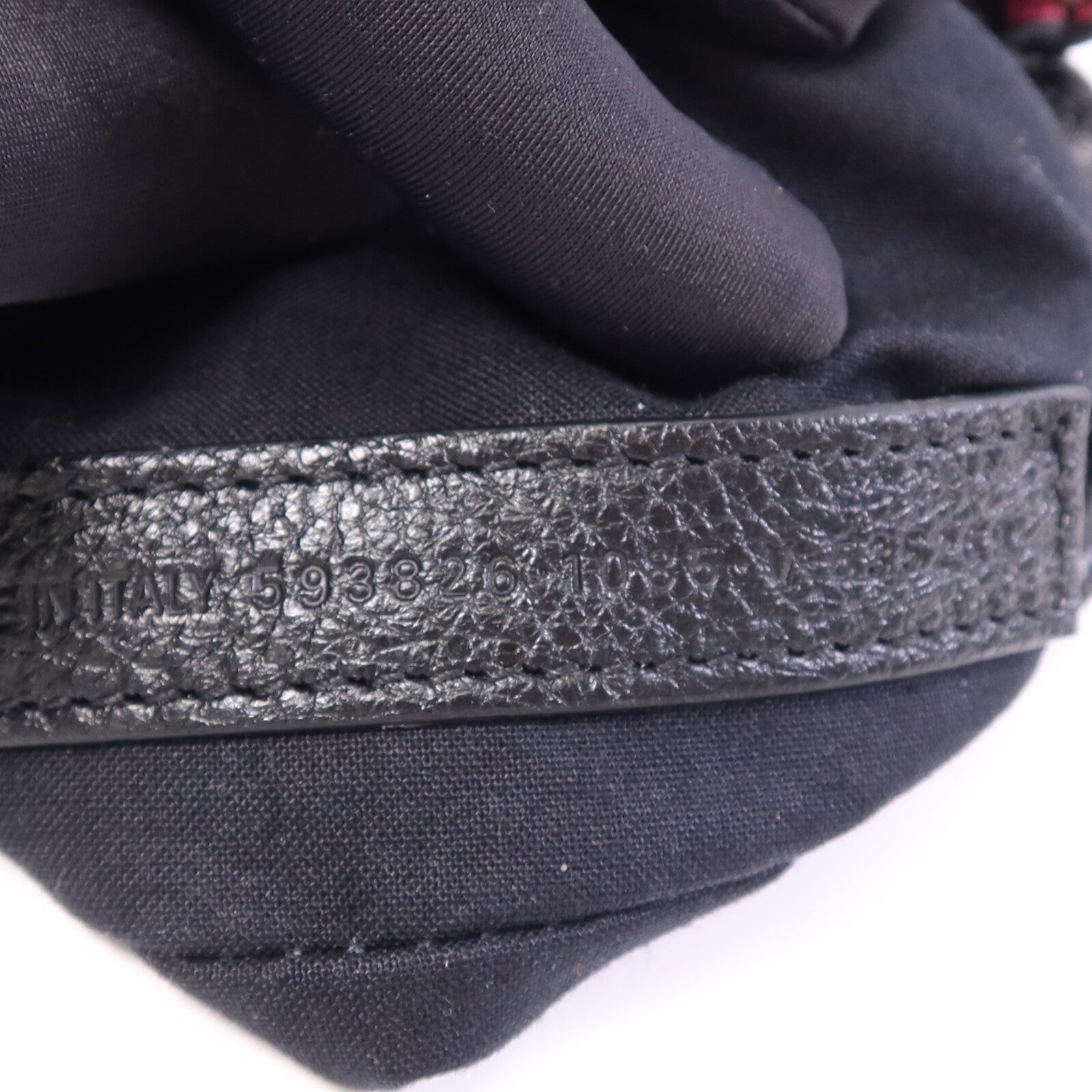 BALENCIAGA 牛皮皮革Mini Shopping Phone Holder銀扣肩背袋