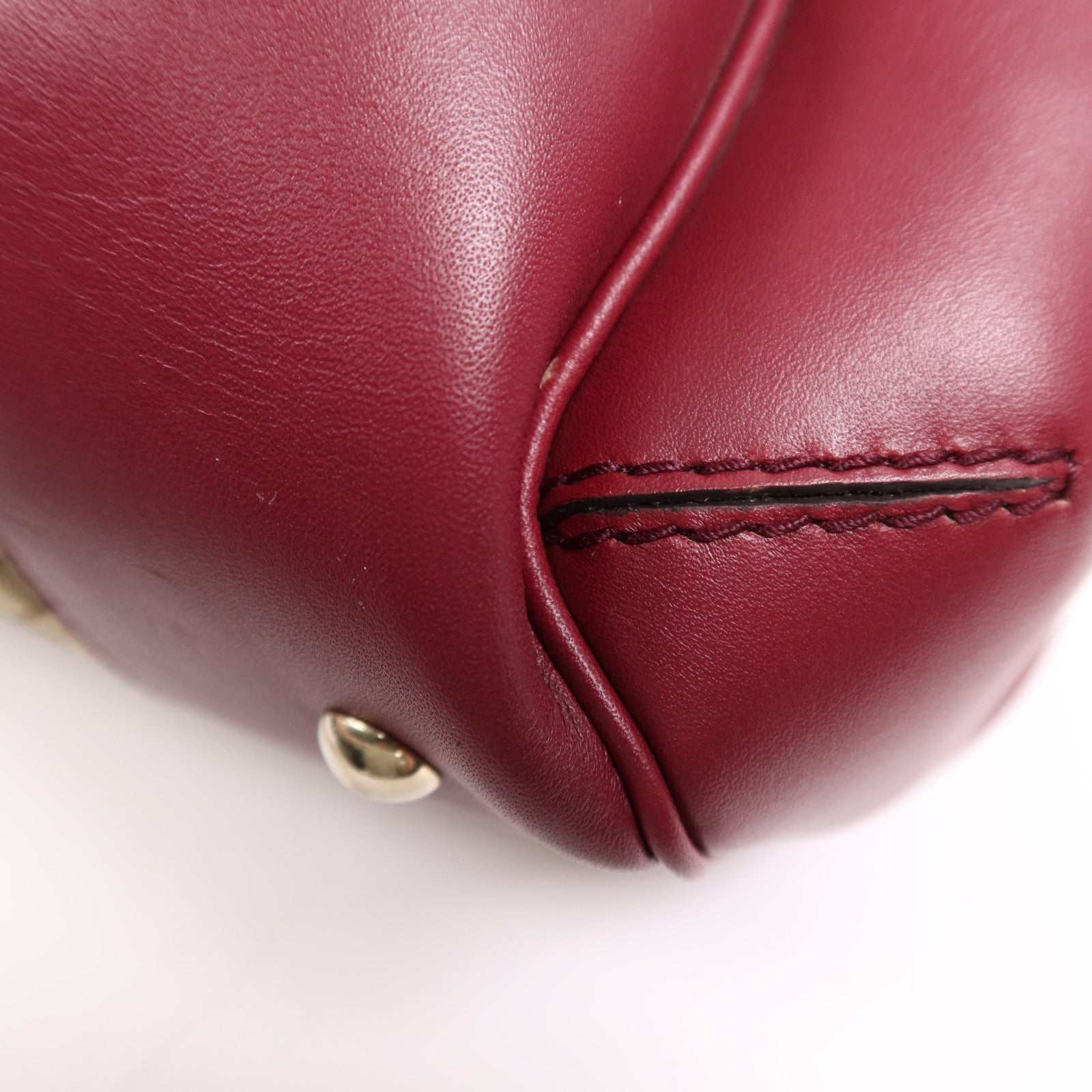 GUCCI 帆布Shoulder Bag金扣手挽袋