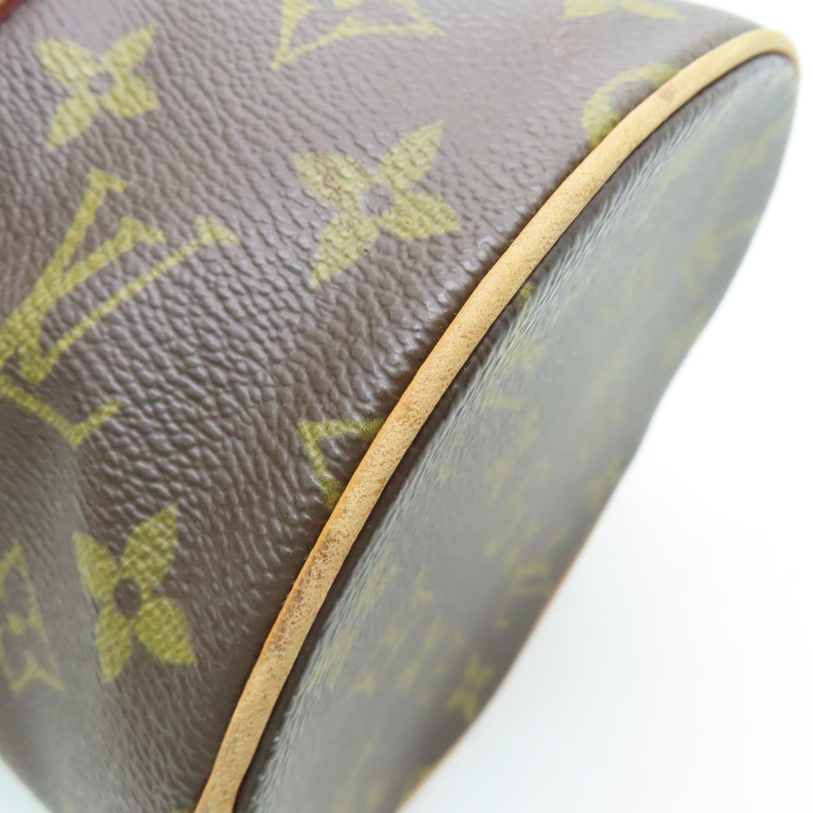 LOUIS VUITTON 【激減優惠】Monogram Papillon GM金扣肩背袋啡色