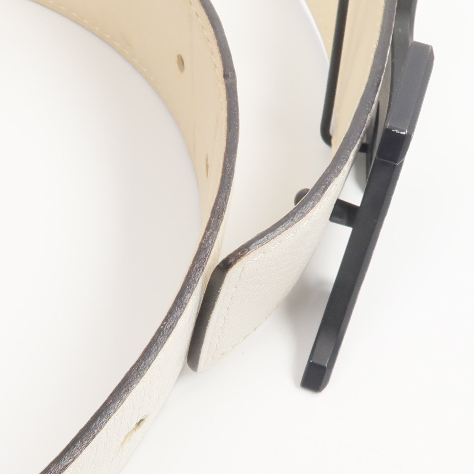 HERMES Epsom/Swift皮革H Speed Belt 90cm皮帶Beton/Nata