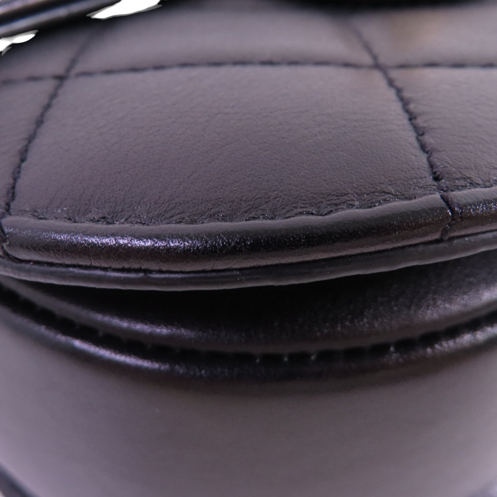 CHANEL 牛皮皮革Chain Shoulder Bag金扣鏈帶肩背袋