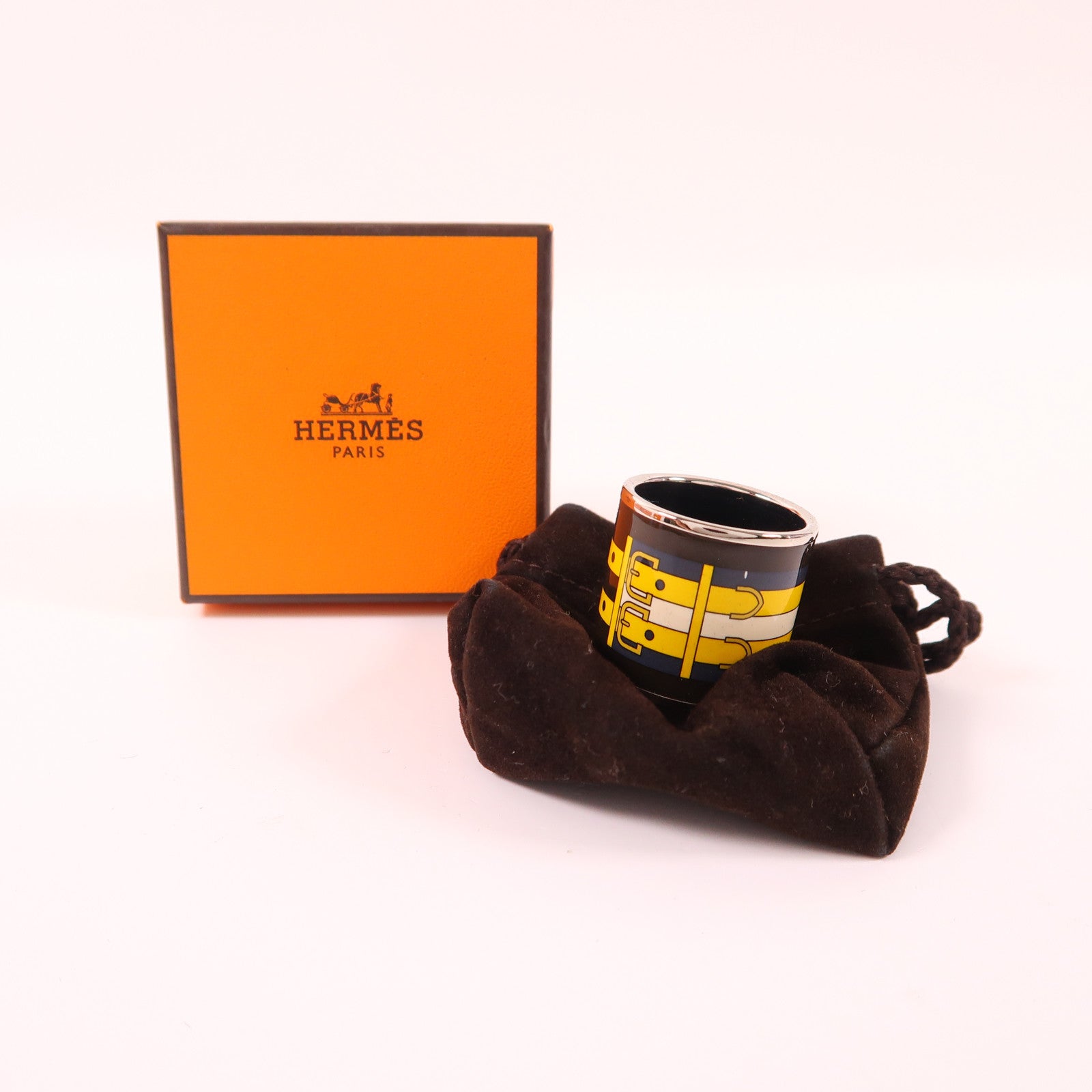 HERMES 金屬Scarf Ring絲巾扣