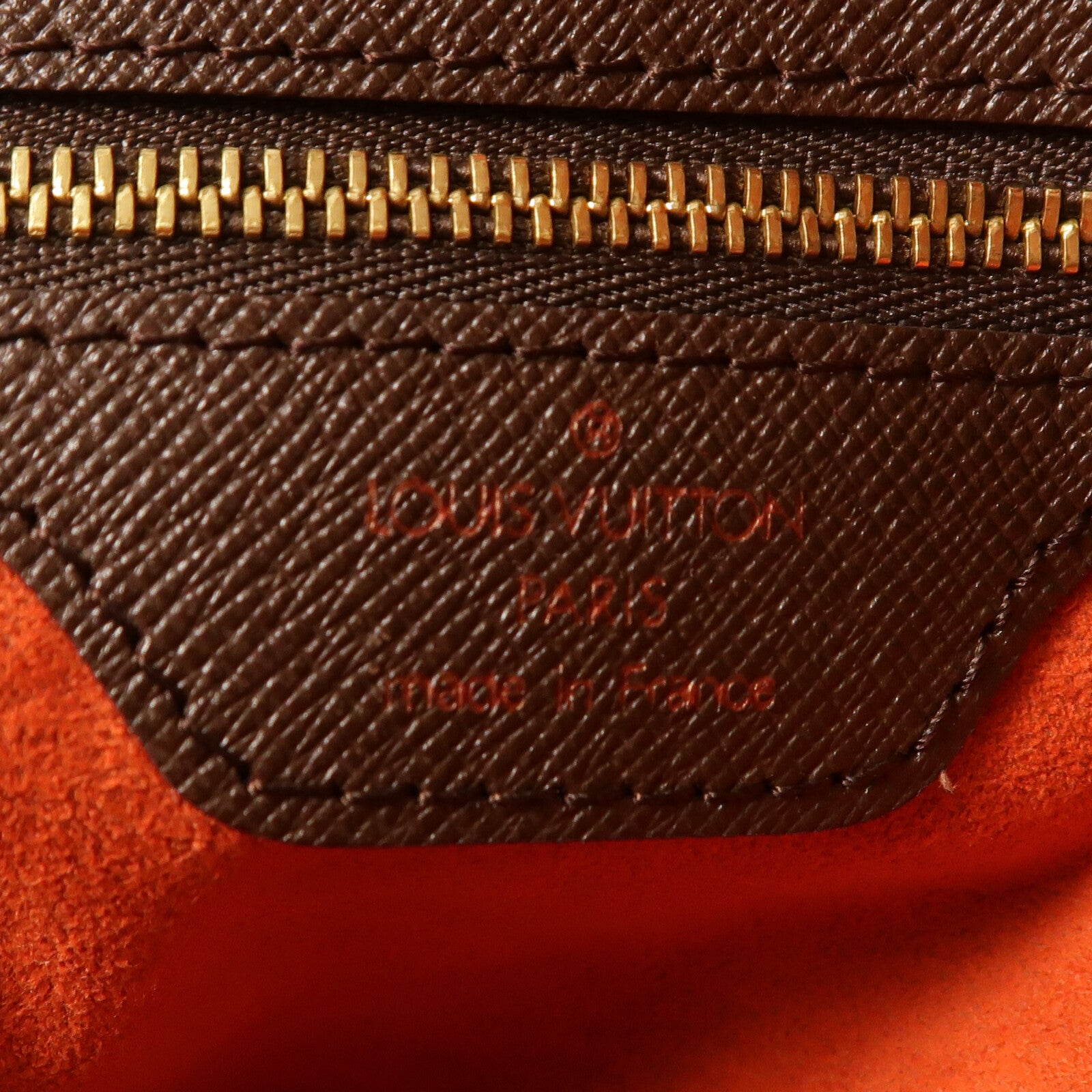 LOUIS VUITTON Damier Brera金扣手挽袋