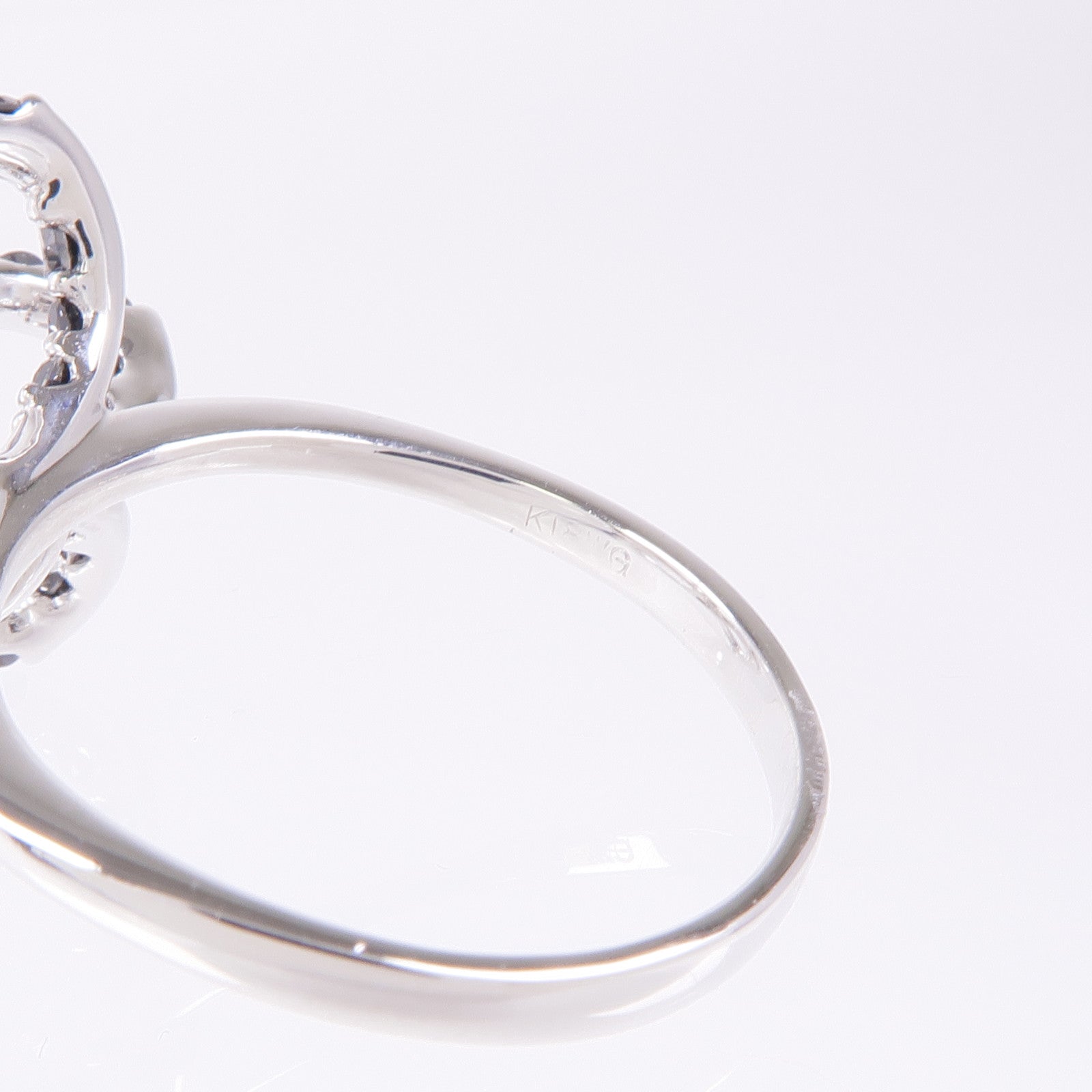 JEWELRY 18K白金Diamond Ring鑽石戒指US#6.75