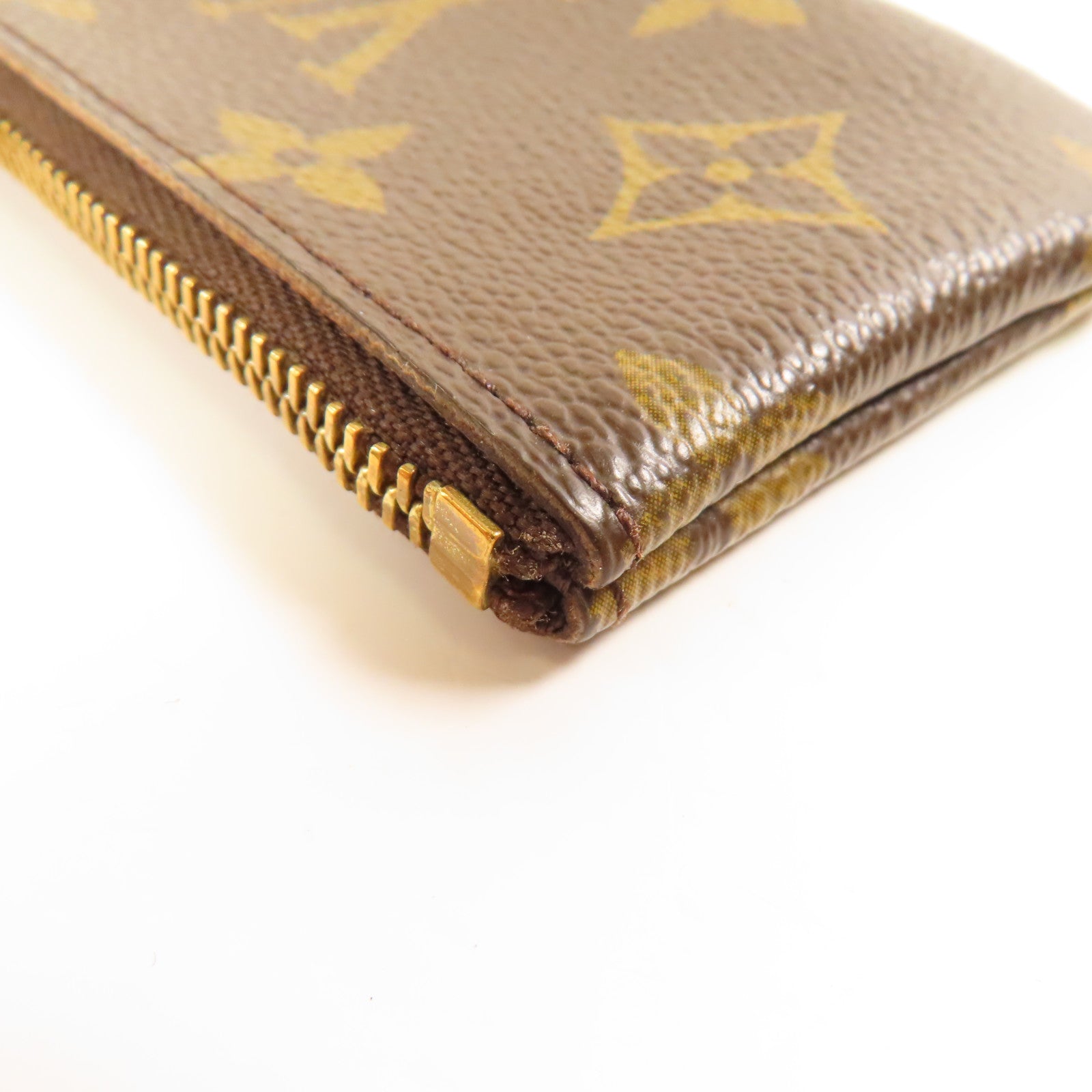 LOUIS VUITTON Monogram Key Pouch金扣鎖匙包