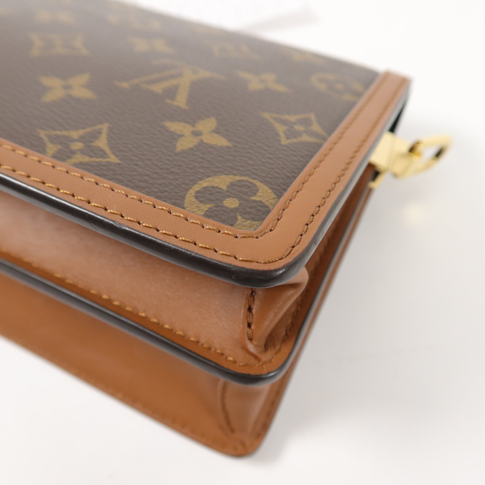 LOUIS VUITTON Monogram Reverse Mini Dauphine肩背袋
