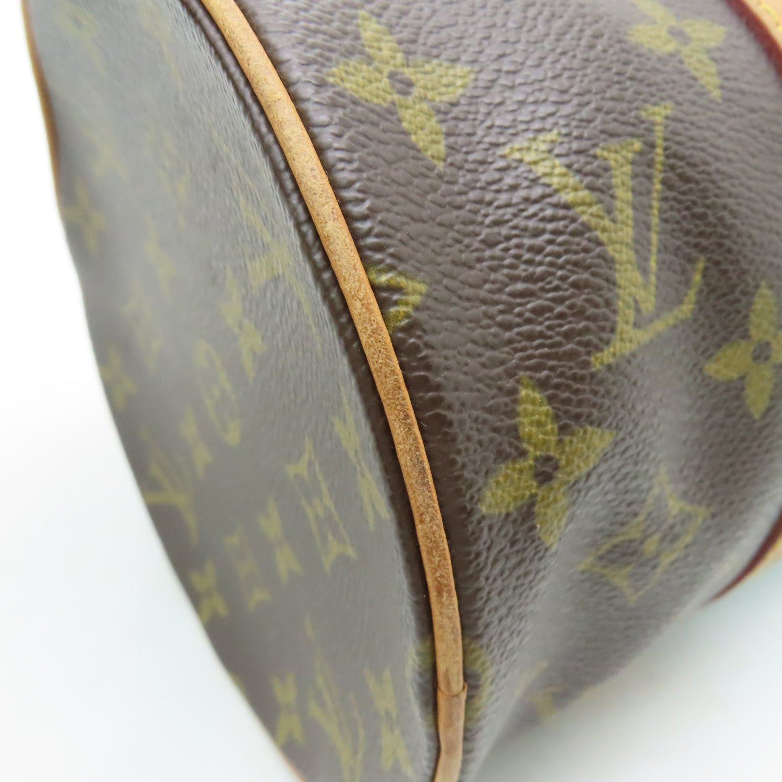 LOUIS VUITTON 【激減優惠】Monogram Papillon GM金扣肩背袋啡色