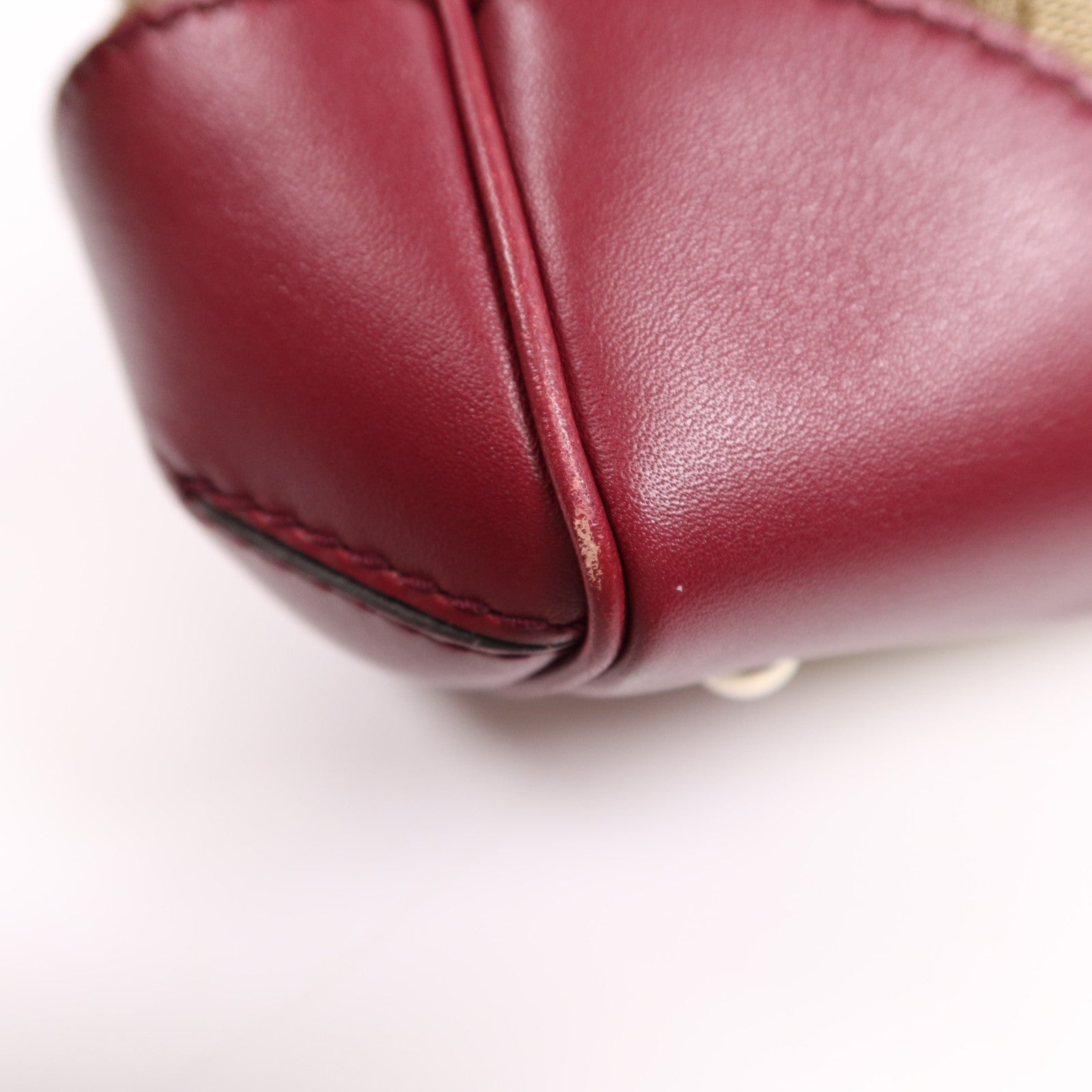 GUCCI 帆布Shoulder Bag金扣手挽袋