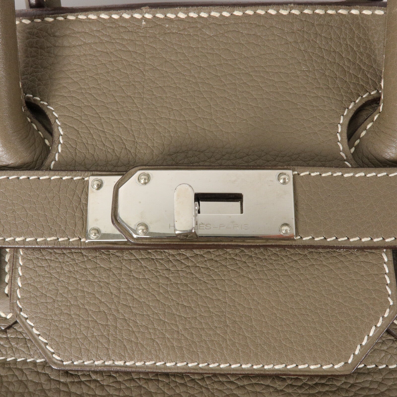 HERMES Togo皮革Birkin 40手挽袋Etoupe