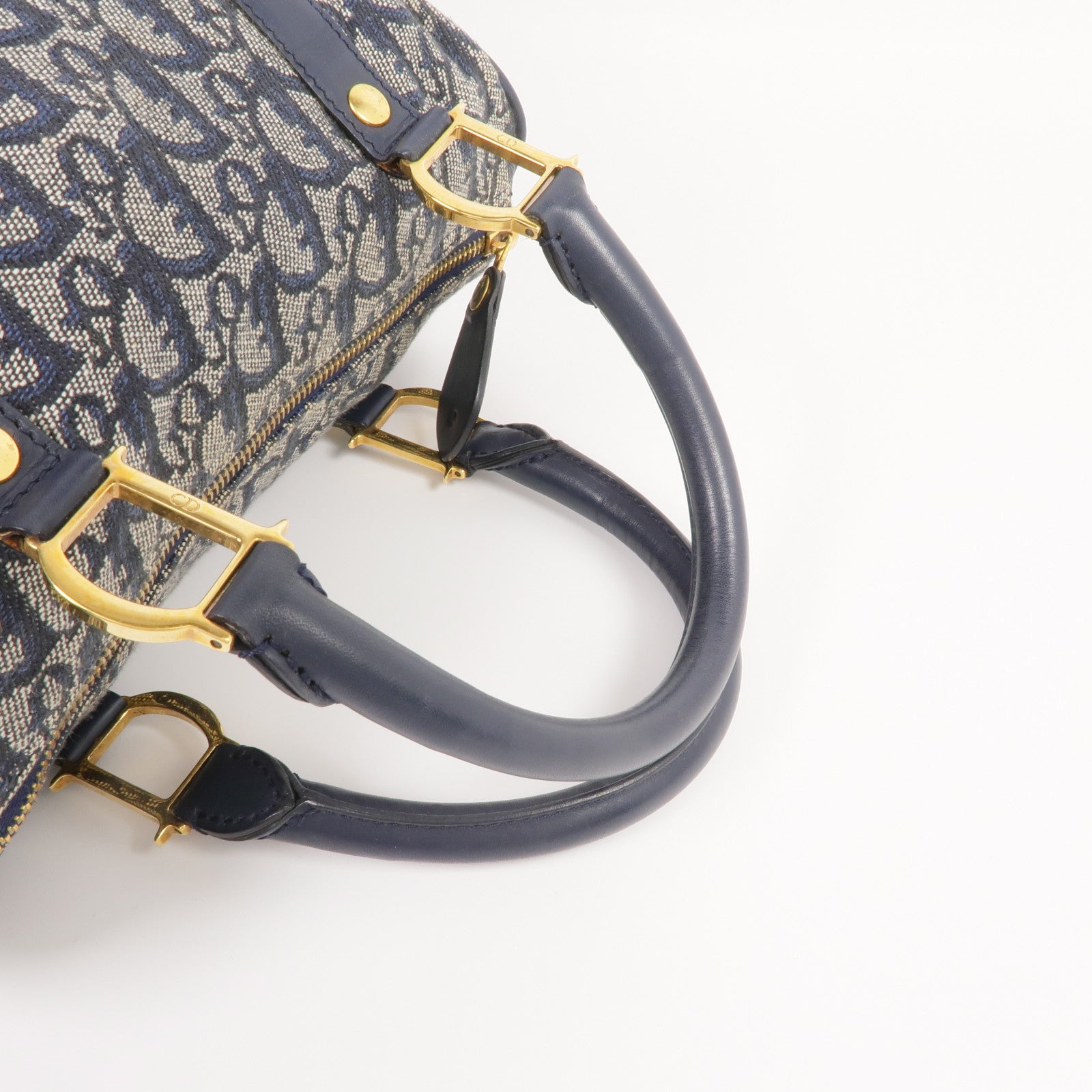 Dior 帆布Handbag金扣手挽袋