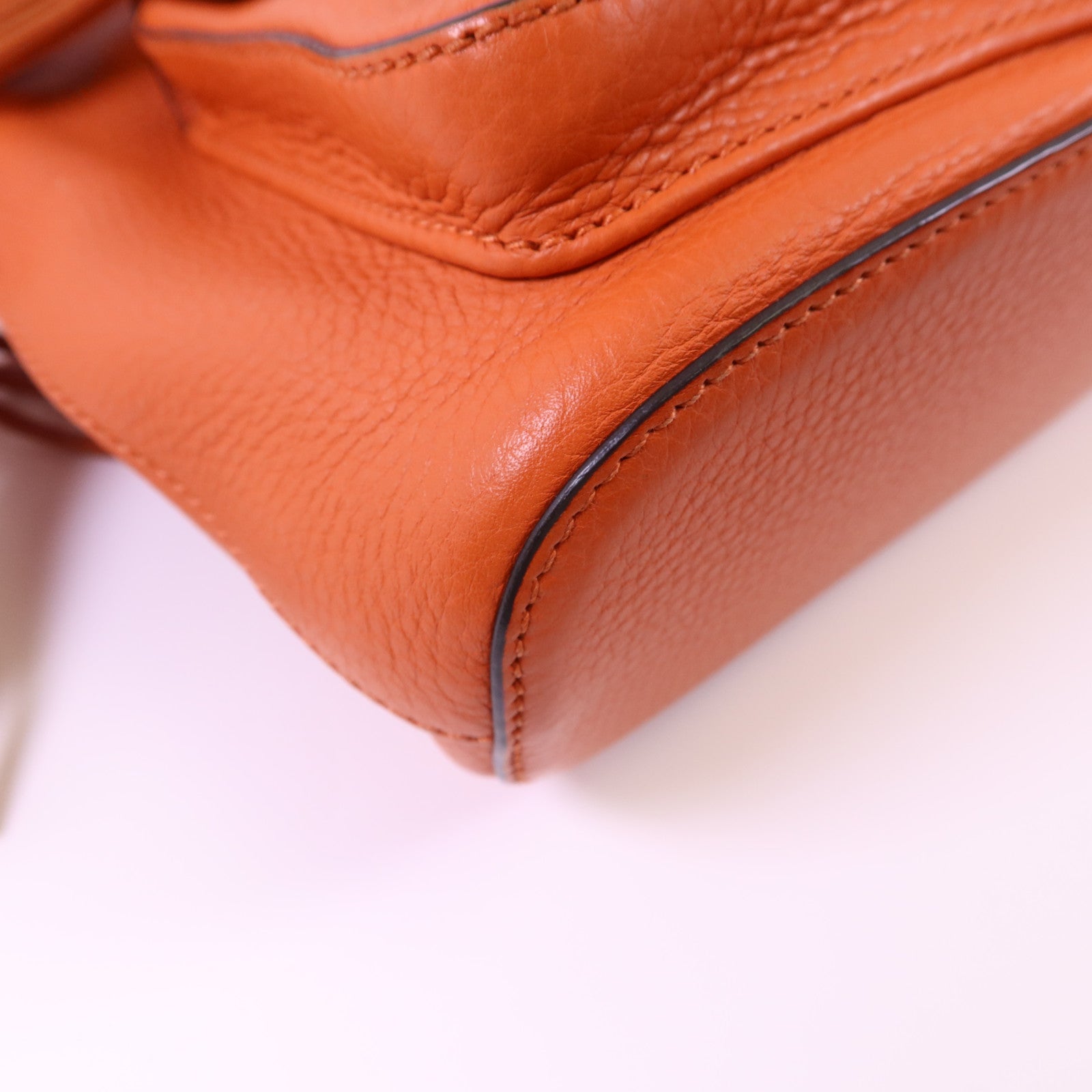 GUCCI 牛皮皮革Backpack銀扣背包