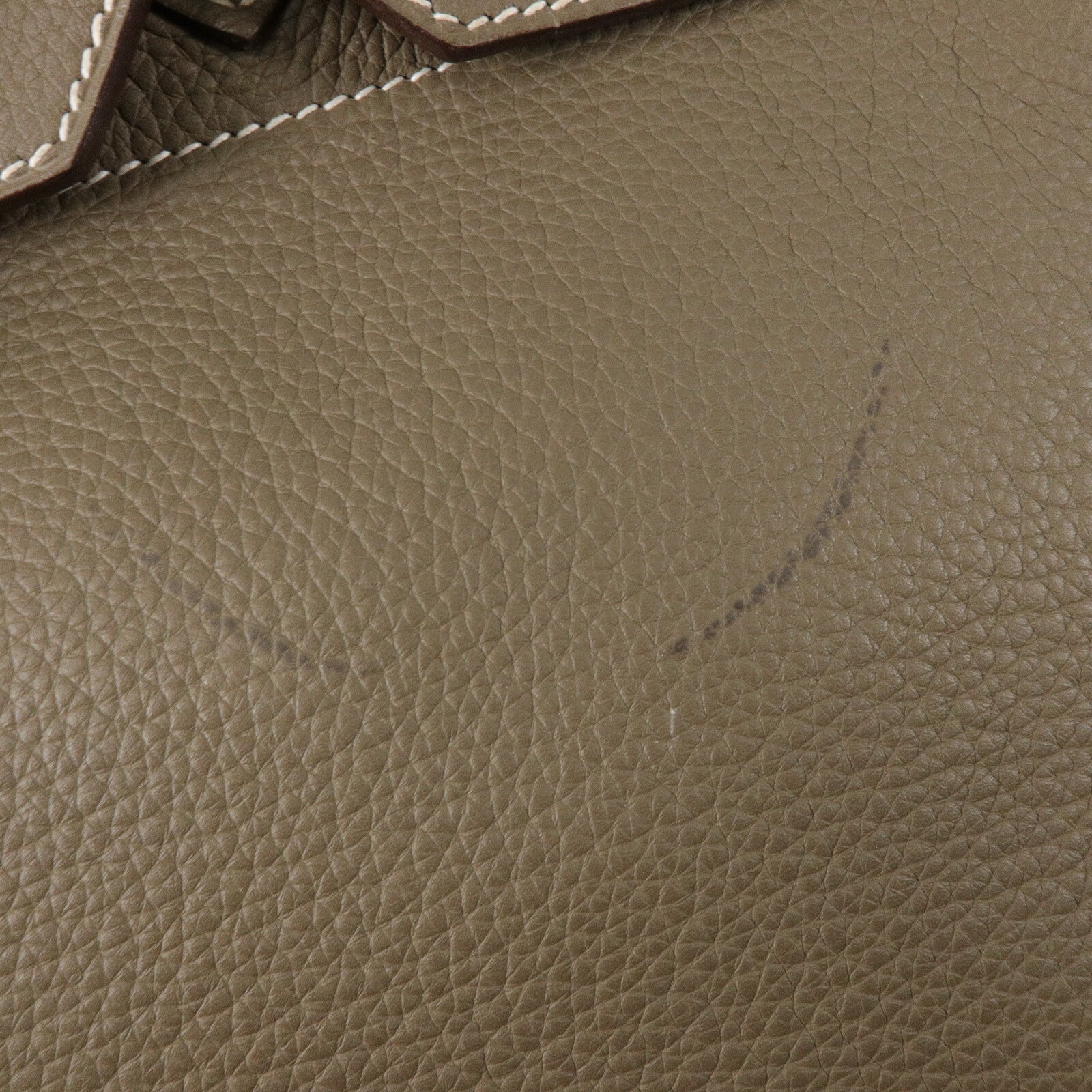 HERMES Togo皮革Birkin 40手挽袋Etoupe