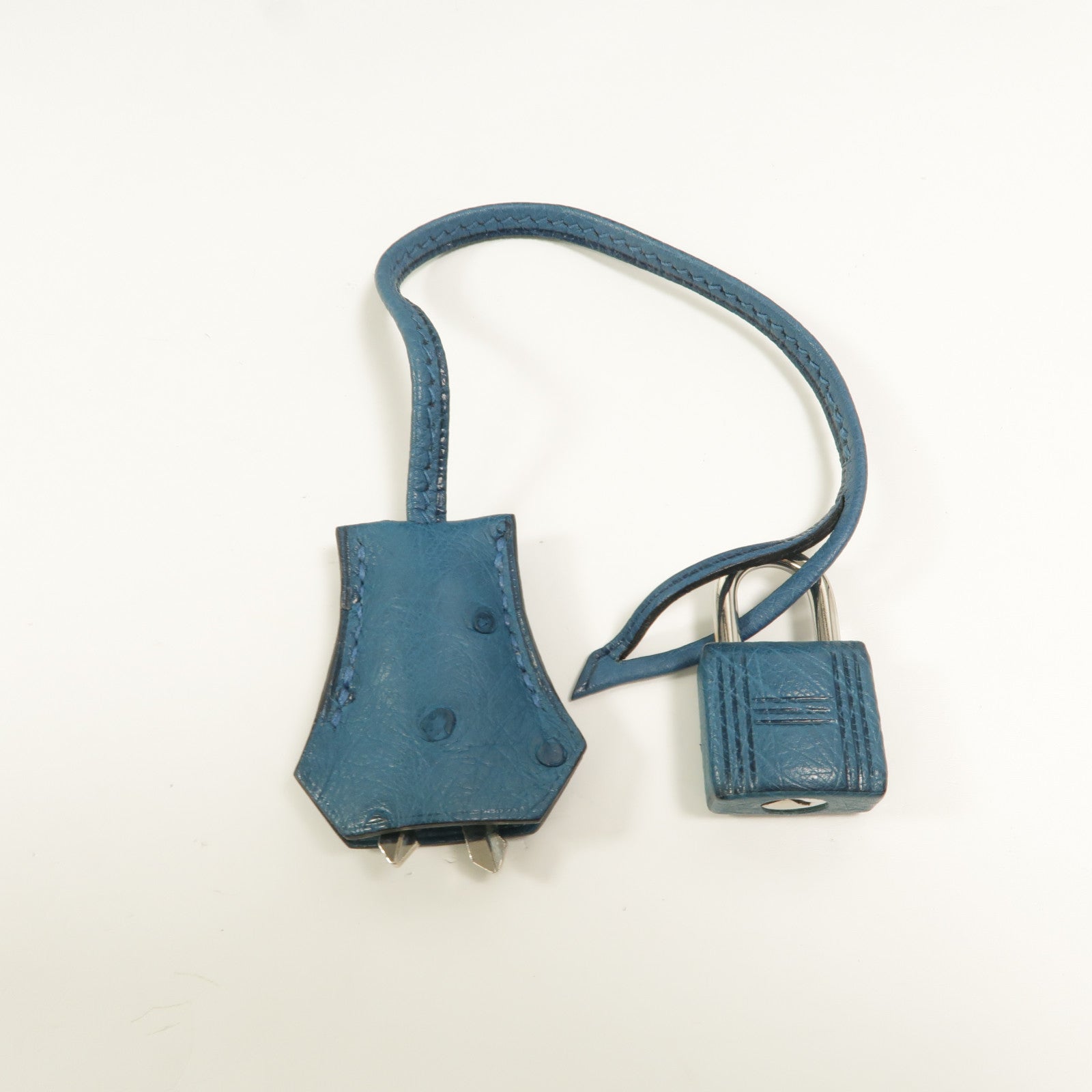 HERMES Ostrich皮革Birkin 30手挽袋Cobalt