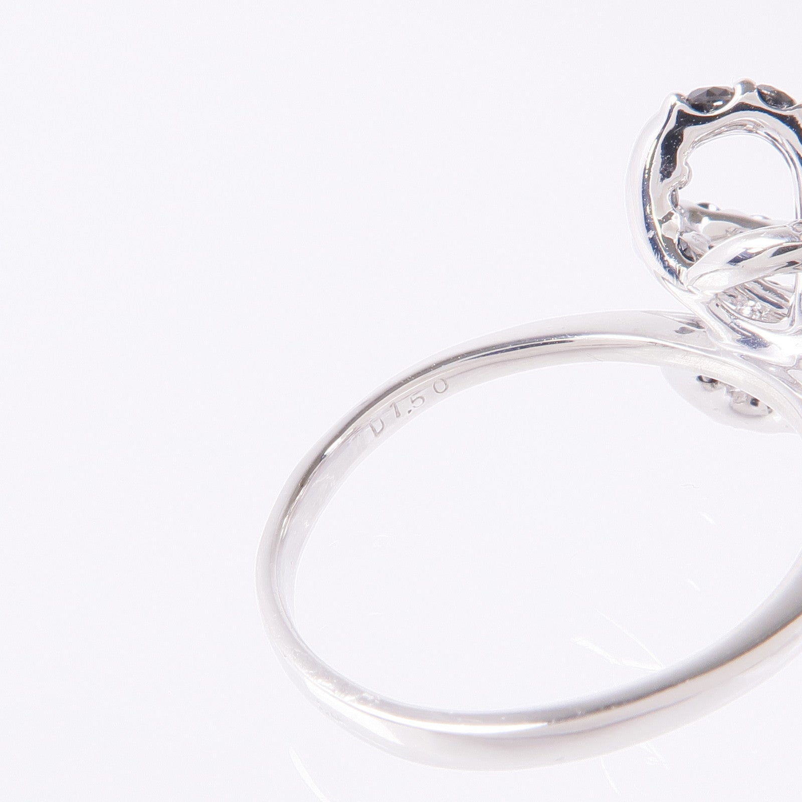 JEWELRY 18K白金Diamond Ring鑽石戒指US#6.75