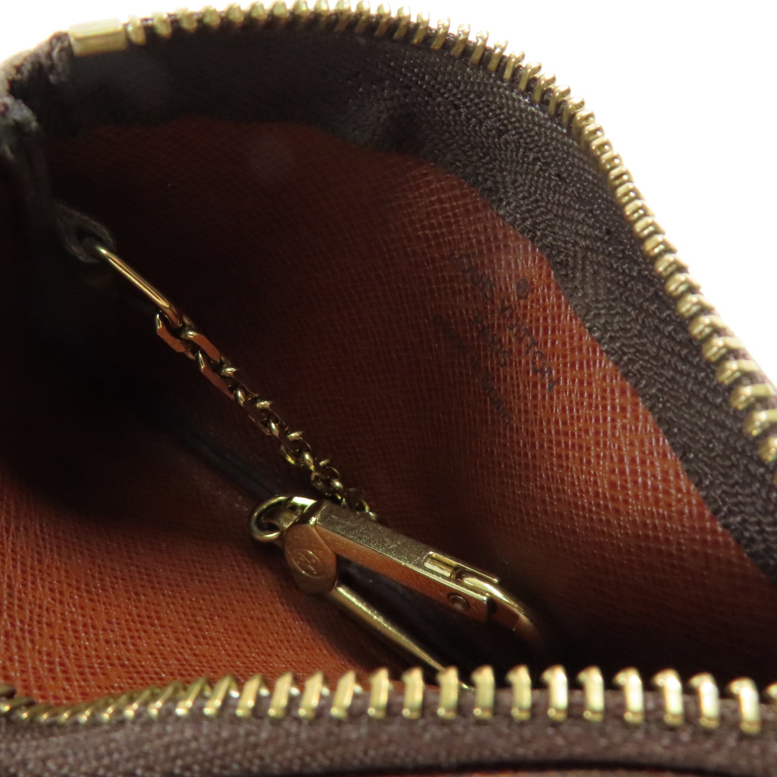 LOUIS VUITTON Monogram Key Pouch金扣鎖匙包