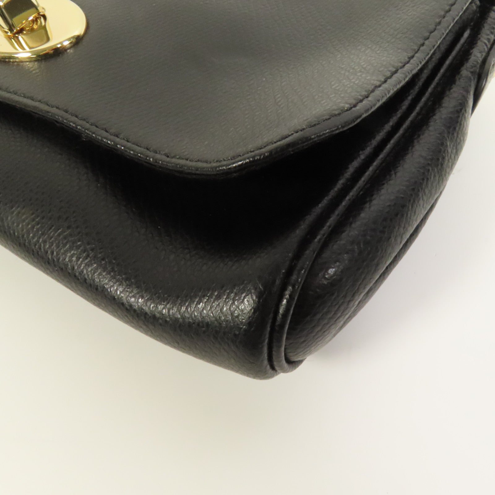 COACH 牛皮皮革Mini Ruby金扣手挽肩背兩用袋